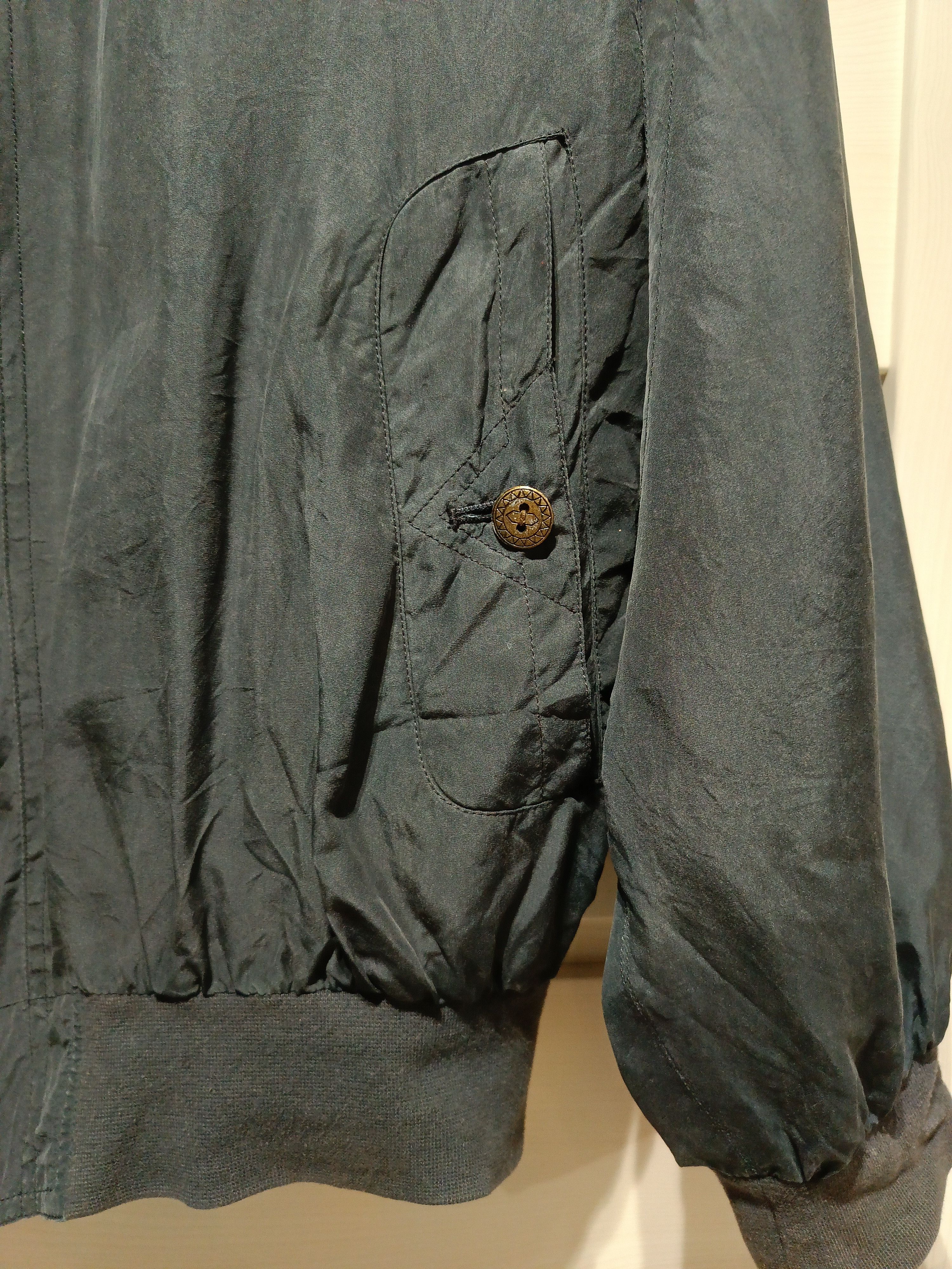 Other Silk bomber jacket Signe Incognito size 40 Size L / US 10 / IT 46 - 3 Thumbnail
