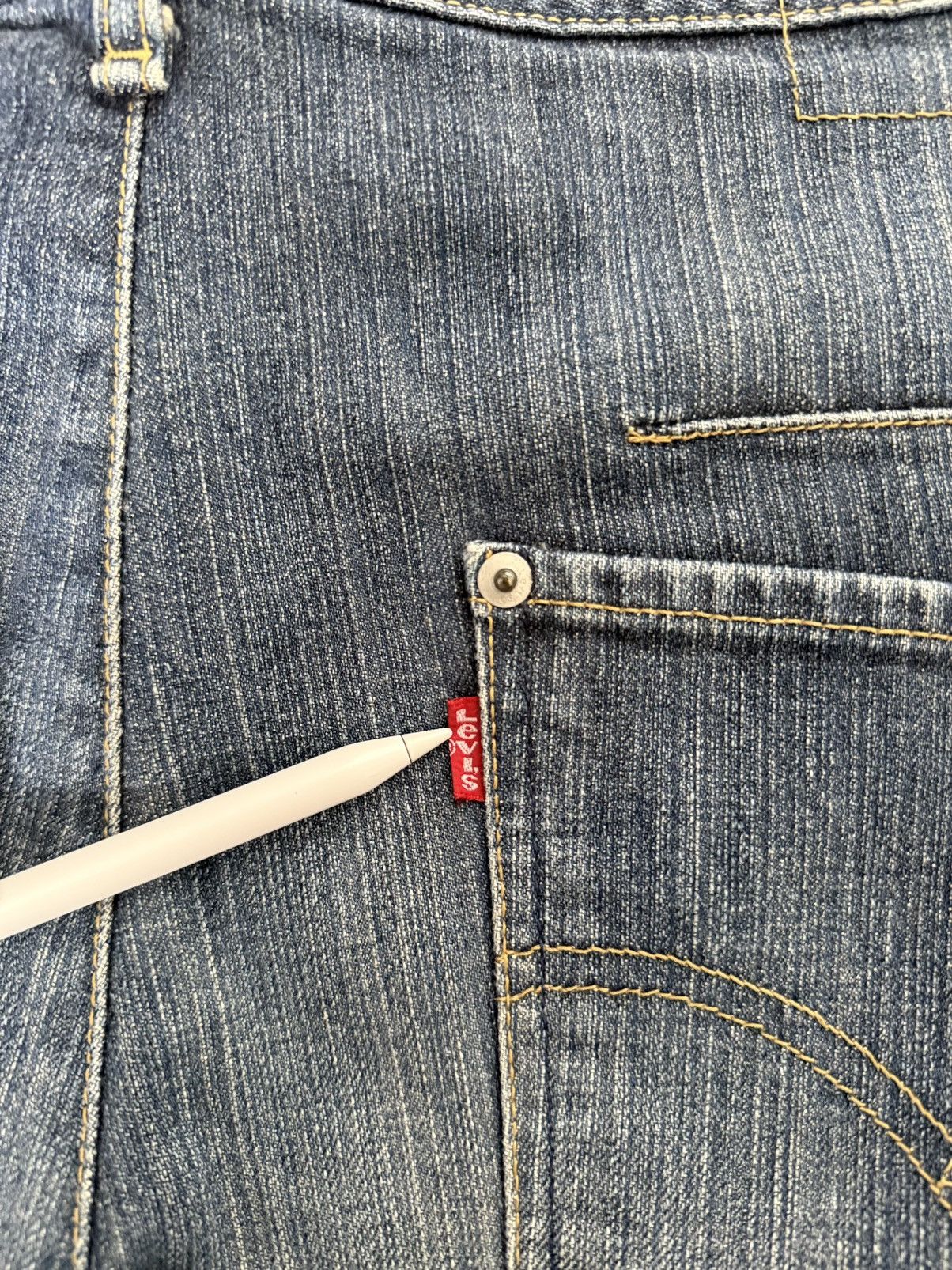 Levi's LEVI’S ENGINEERED JEANS 2001 TWISTED LEG VINTAGE Y2K DENIM Size US 33 - 12 Thumbnail