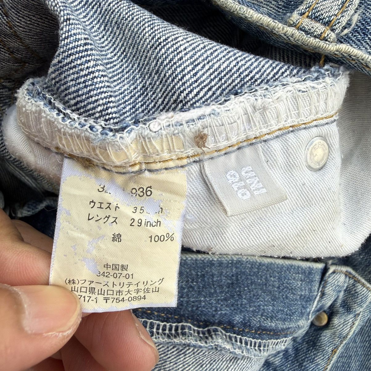 Japanese Brand Vintage Japanese Brand Faded Rusty Blue Denim Jean Pants Size US 35 - 11 Thumbnail