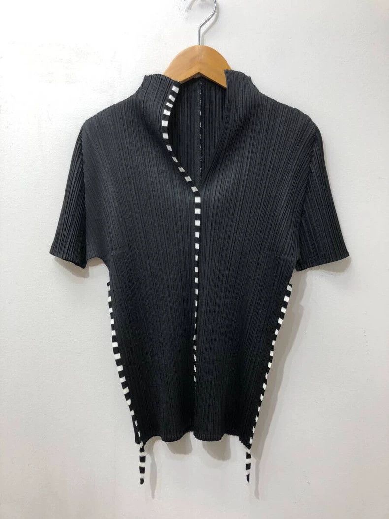 Issey Miyake PLEATS PLEASE Issey Miyake Pleated Top - dmc Size US M / EU 48-50 / 2 - 1 Thumbnail