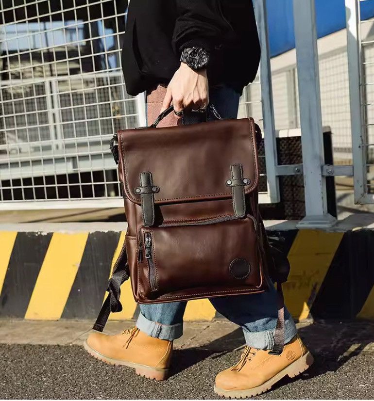 Leather Fashionable Leather Bag Size ONE SIZE - 12 Thumbnail