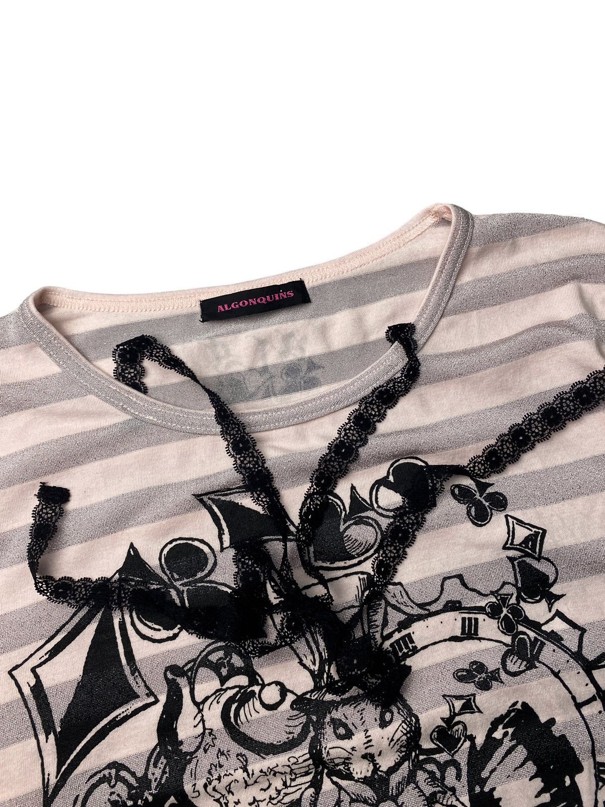 Hysteric Glamour 2000's Algonquins Rabbit Domino Gothic Size M / US 6-8 / IT 42-44 - 3 Thumbnail