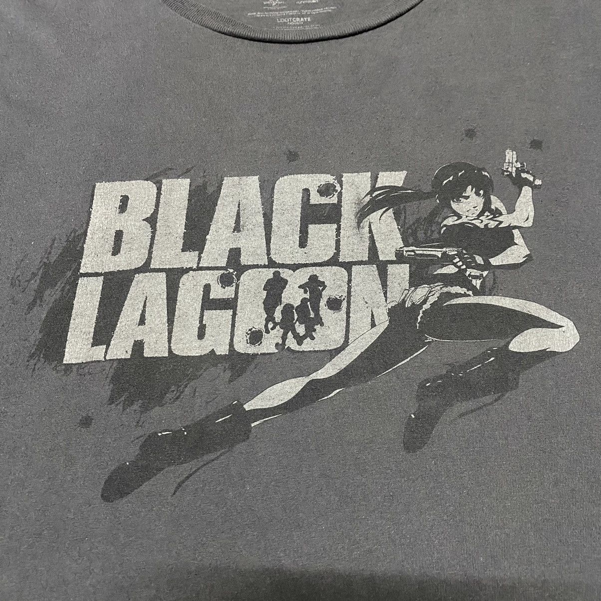 Anime × Vintage BLACK LAGOON REVY MANGA ANIME T SHIRT Size US XXL / EU 58 / 5 - 4 Thumbnail