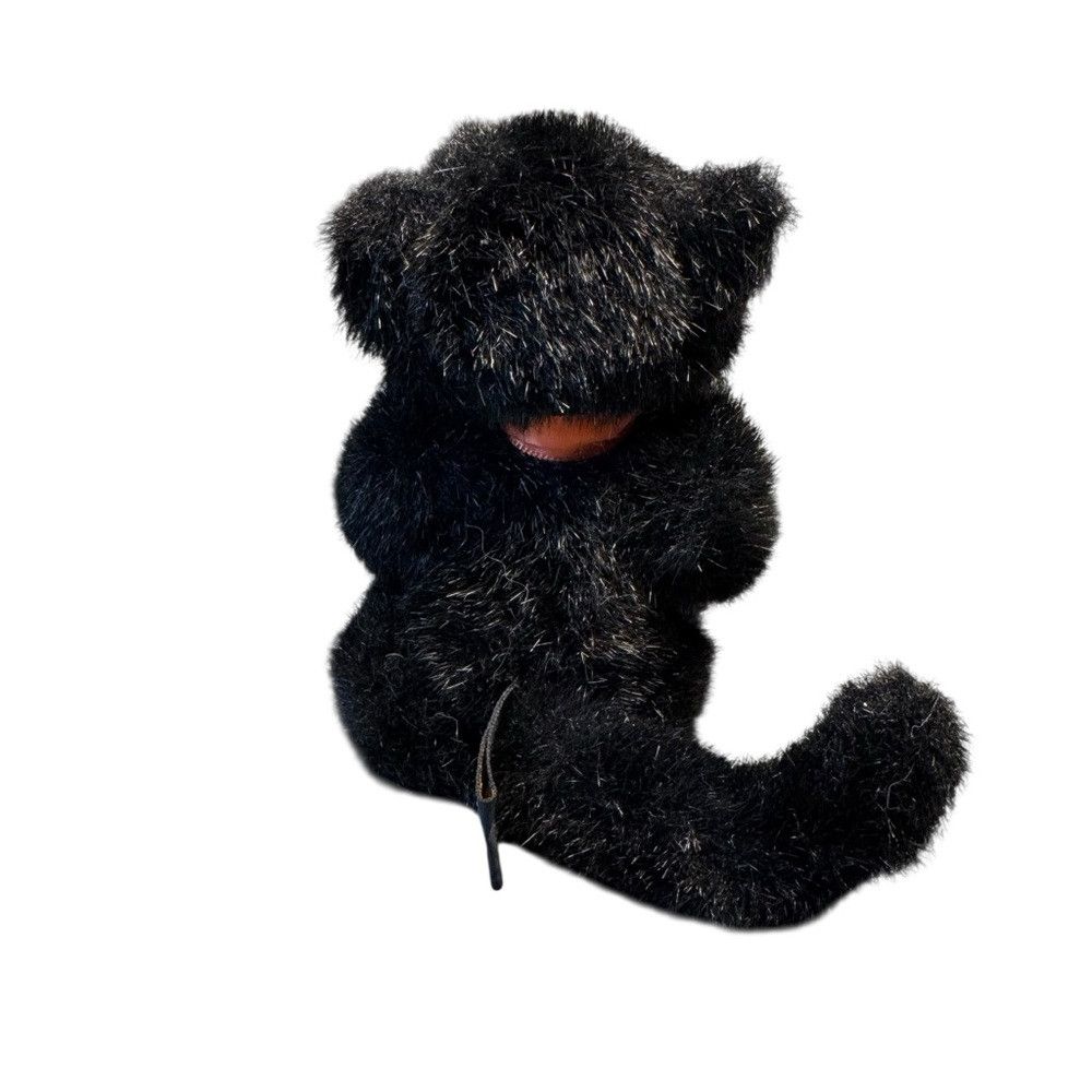 Other NWT New Vintage 1990 Boyds Bears Poe Black Halloween Cat Size ONE SIZE - 4 Thumbnail