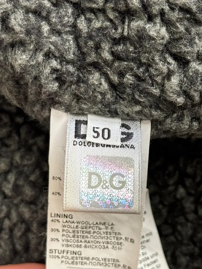Dolce & Gabbana AW2010 Dolce & Gabbana Grey Technical Leather Hooded Jacket Size US M / EU 48-50 / 2 - 14 Thumbnail