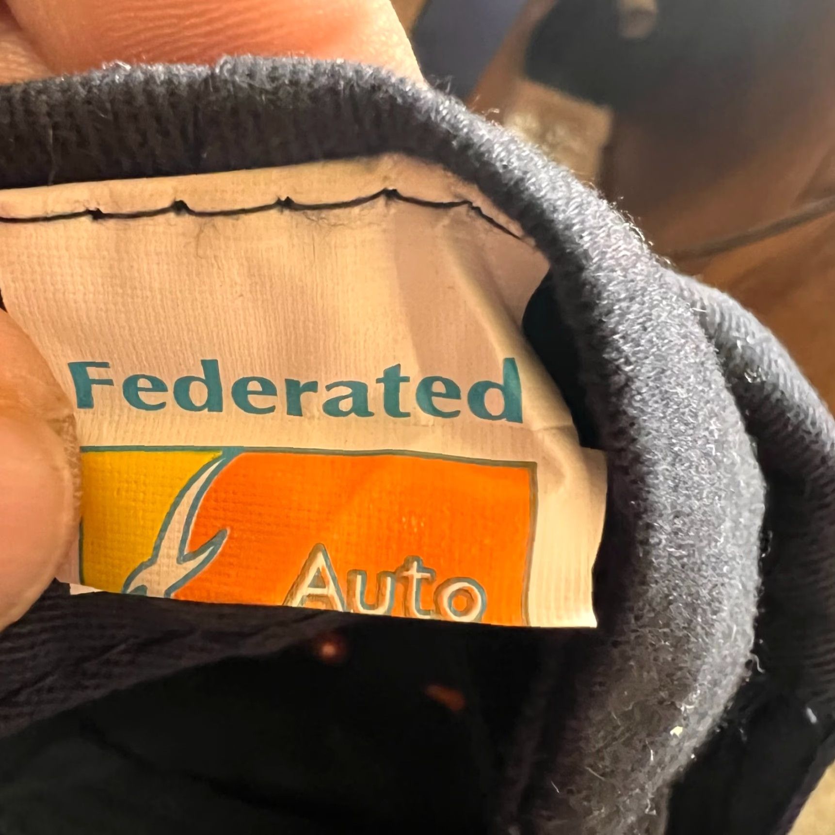 Vintage VINTAGE Federated Auto Parts Racing Hat One Size Black Trucker Mens Adjustable Canvas Cotton 90s Cars Sports Racing Size ONE SIZE - 7 Thumbnail