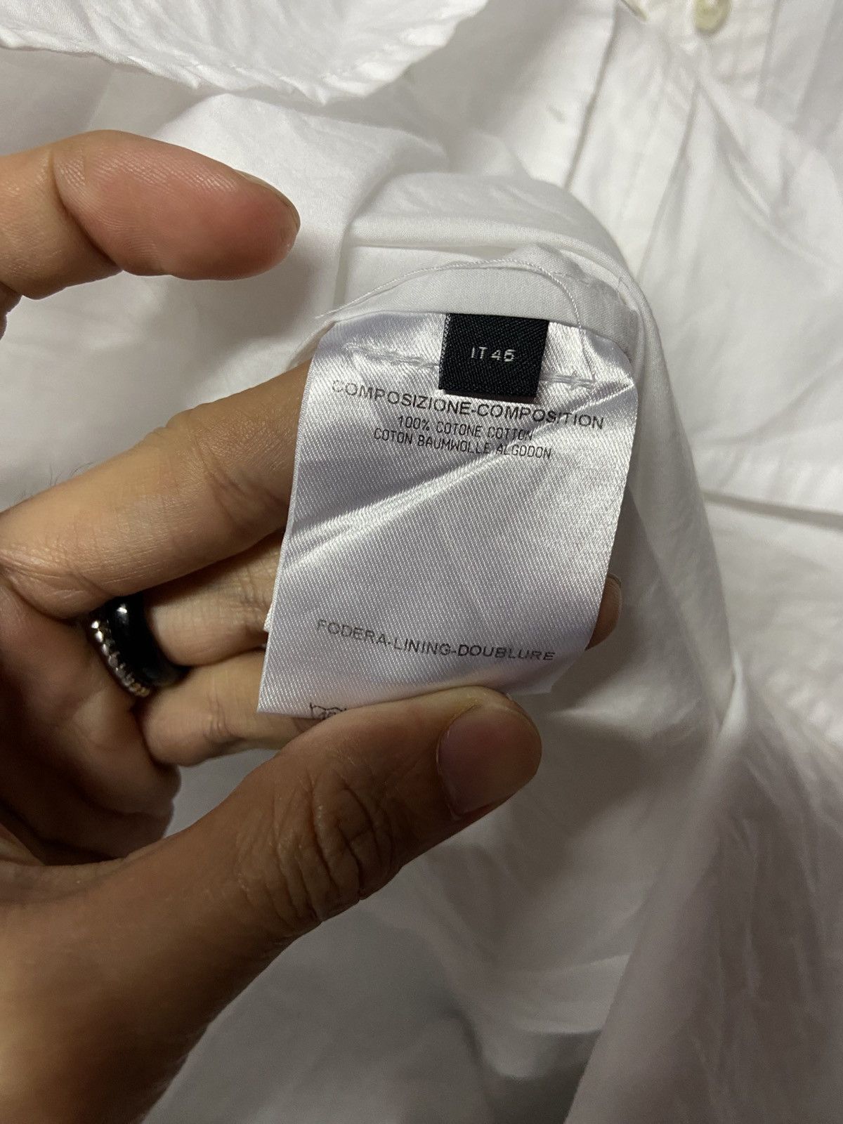 Alexander McQueen Rare Seditionaries Alexander McQueen White Shirt Size US S / EU 44-46 / 1 - 6 Thumbnail