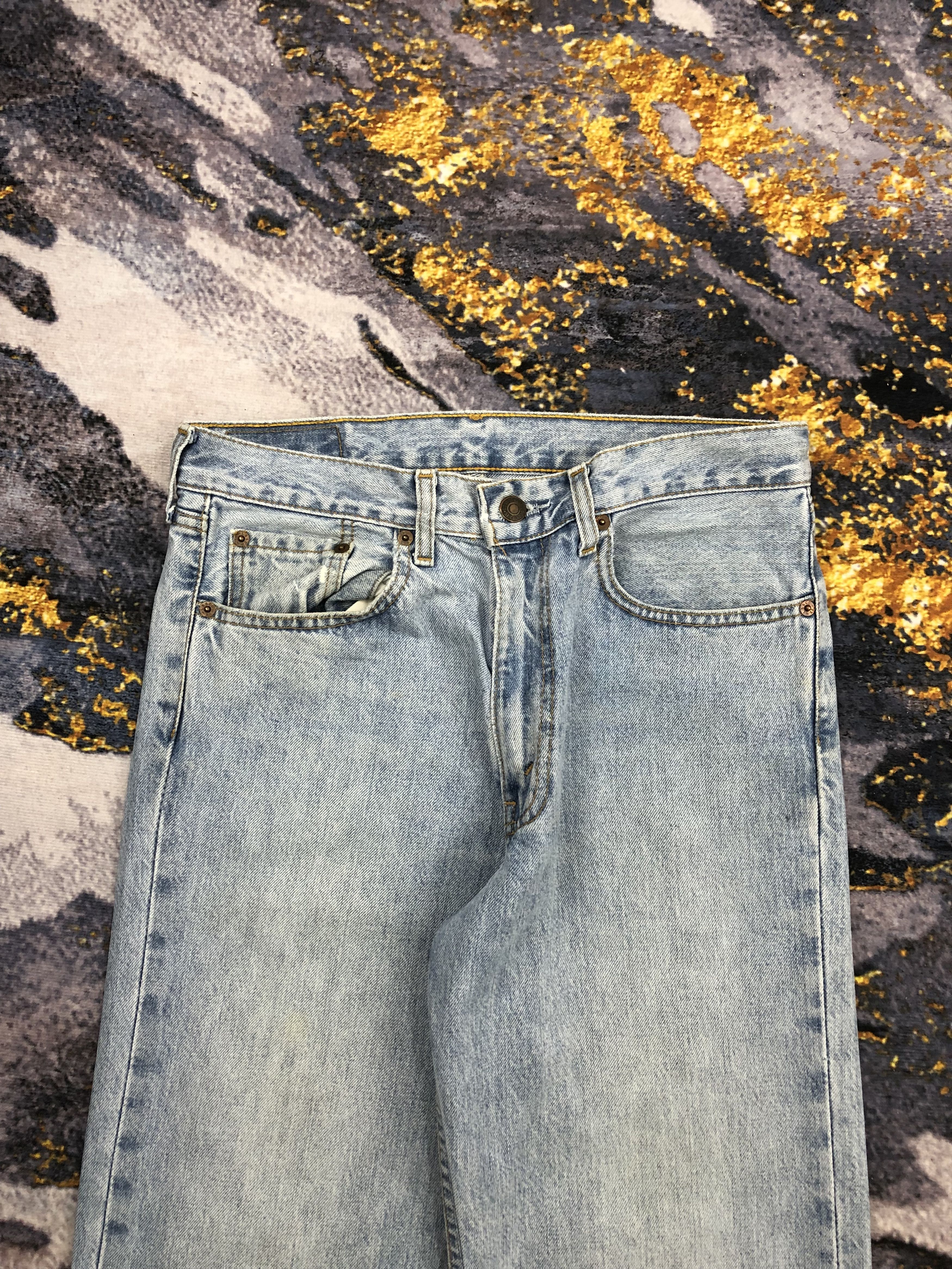 Levi's Vintage Levis 508 Faded Blue Jeans DPP0113 Size US 31 - 2 Thumbnail