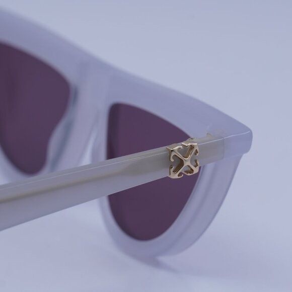 Off-White Off-White OERI13V JASPER 0928 Sunglasses Grey Geometric Size ONE SIZE - 6 Thumbnail