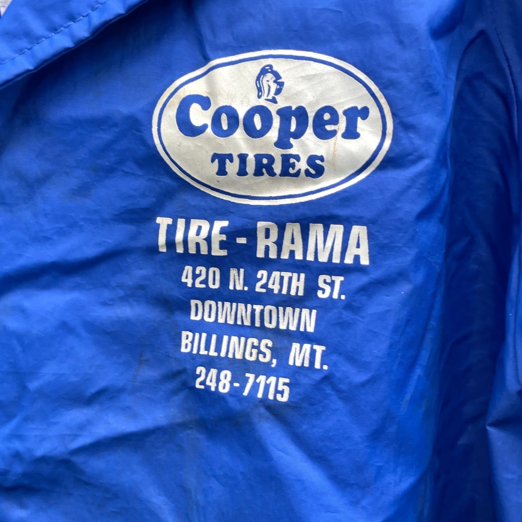 Coach VINTAGE Auburn Sportswear Coach Jacket Mens Extra Large Blue USA Made Cooper Tires Size US XL / EU 56 / 4 - 3 Thumbnail