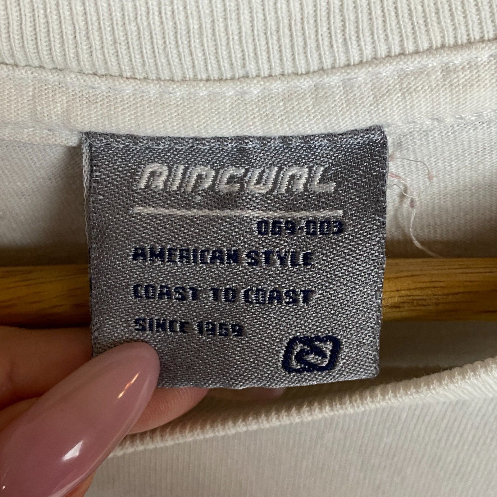 Rip Curl Rip Curl Tee Men's Size M White Short Sleeve ` Size US M / EU 48-50 / 2 - 4 Thumbnail