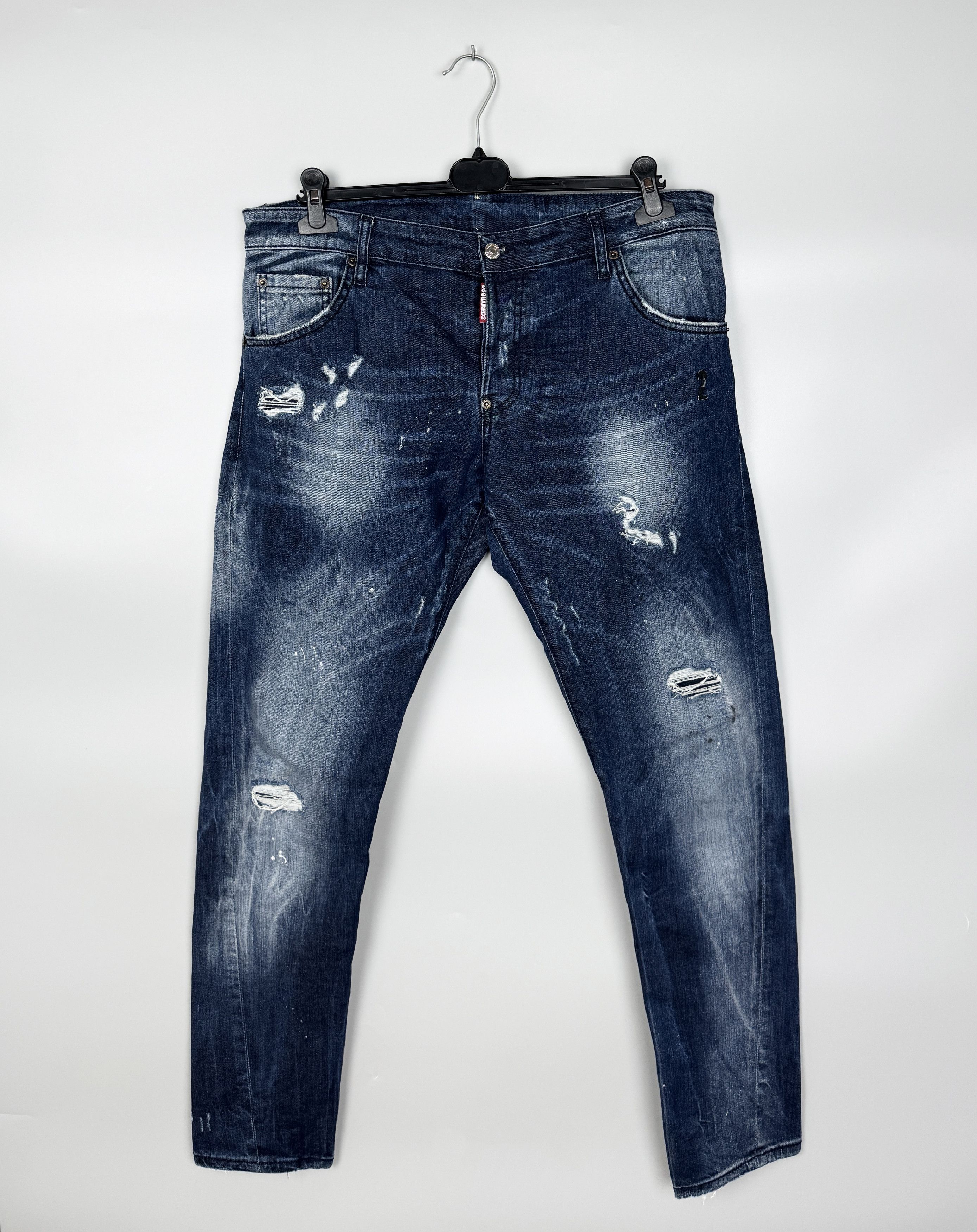 Dsquared2 Dsquared2 Distressed Western Denim Jeans Made Italy Size 52 Size US 36 / EU 52 - 1 Thumbnail