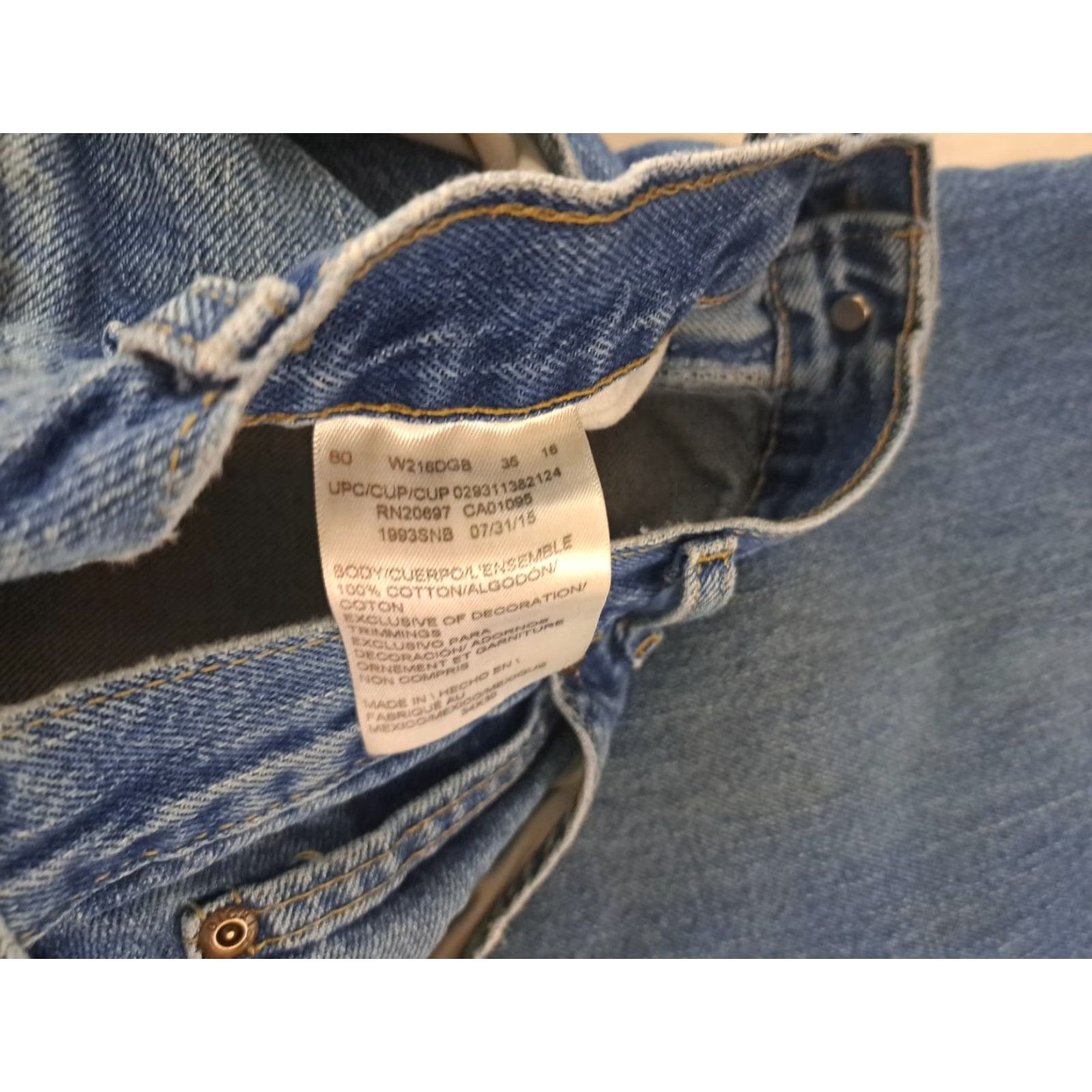 Dickies VINTAGE Dickies Jeans Carpenter 34 Regular Men 5-Pocket Denim Blue 30Inseam Jeans Mens Size US 34 / EU 50 - 4 Thumbnail