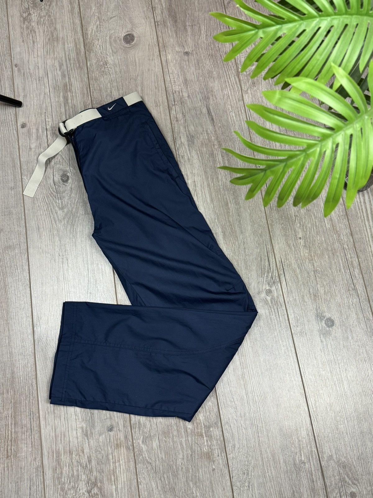 Nike × Vintage NIKE VINTAGE SPORTS PANTS DRIILL Y2K STYLE SIZE M Size 32" / US 10 / IT 46 - 17 Thumbnail