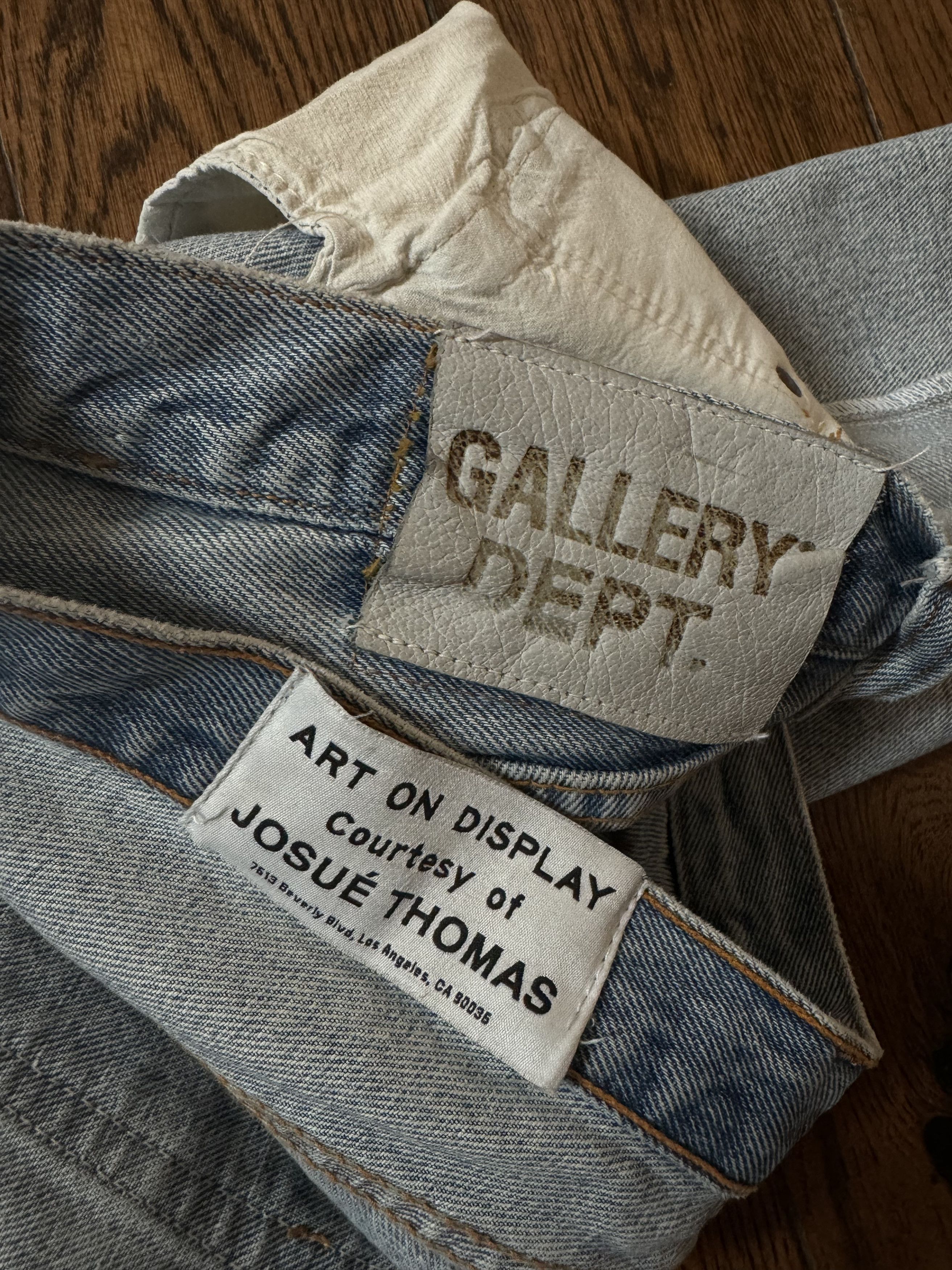 Gallery Dept. 1/1 Blue Gallery Dept Flare Denim Size US 34 / EU 50 - 14 Thumbnail