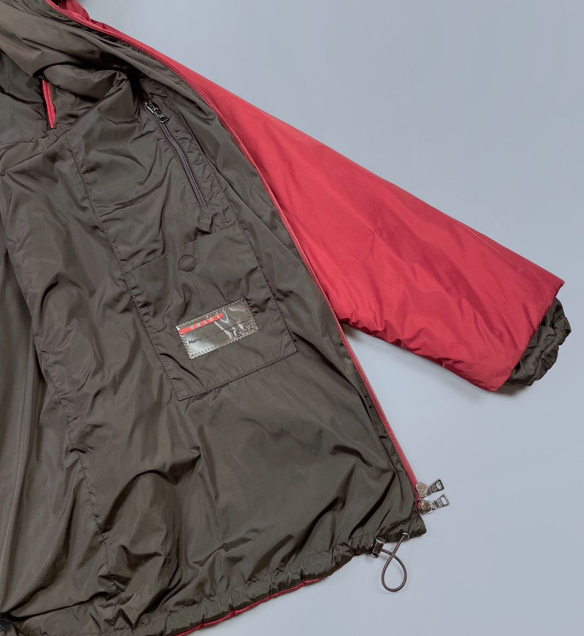 Prada Vintage 90s PRADA Red Tab Transformer Ski Zip Hood Jacket 52 Size US L / EU 52-54 / 3 - 14 Thumbnail