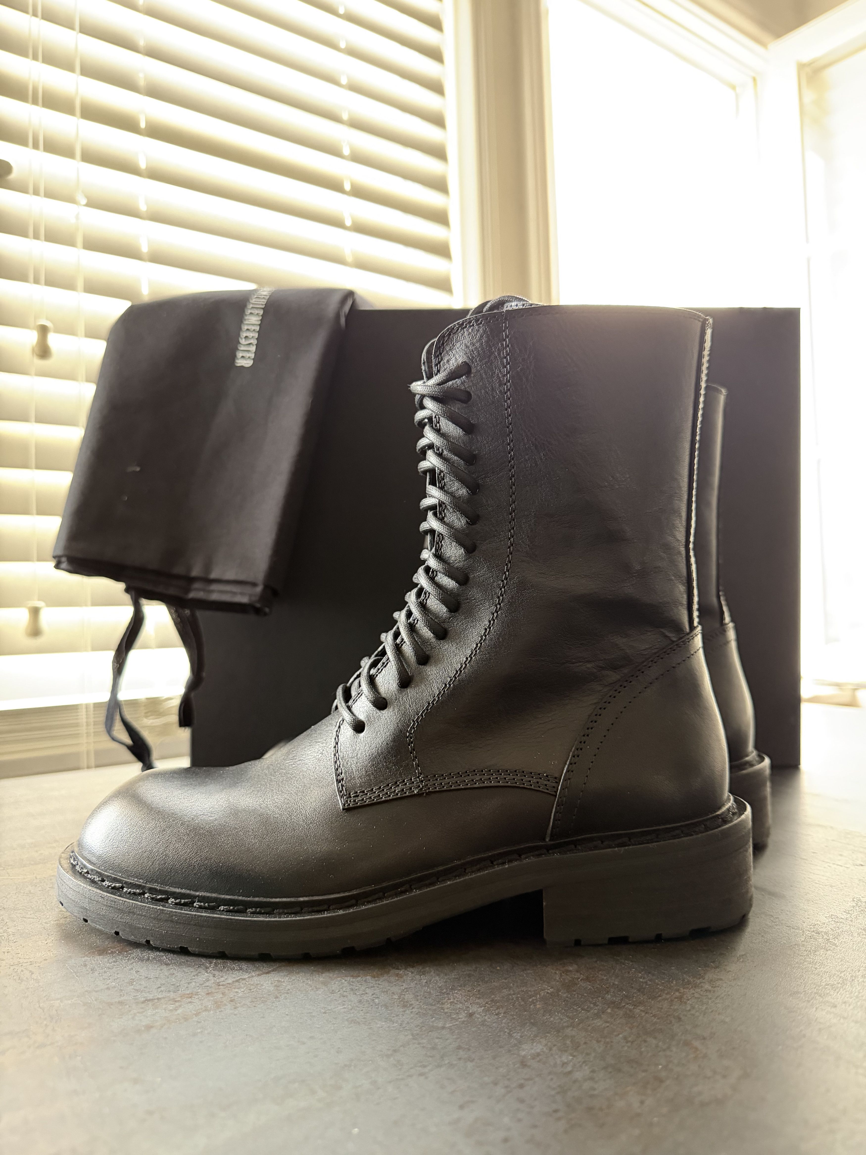 Ann Demeulemeester BRAND NEW DANNY ANKLE BOOTS Size US 6 / EU 39 - 6 Thumbnail