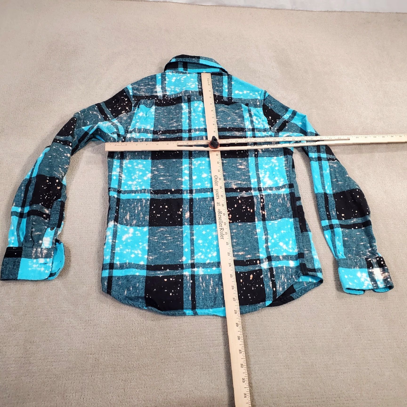 Vintage Angry Minnow Flannel Shirt Mens Small Blue Black Button Up Plaid Cotton Casual Outdoor Button-Down Mens S Blues Size US S / EU 44-46 / 1 - 5 Thumbnail