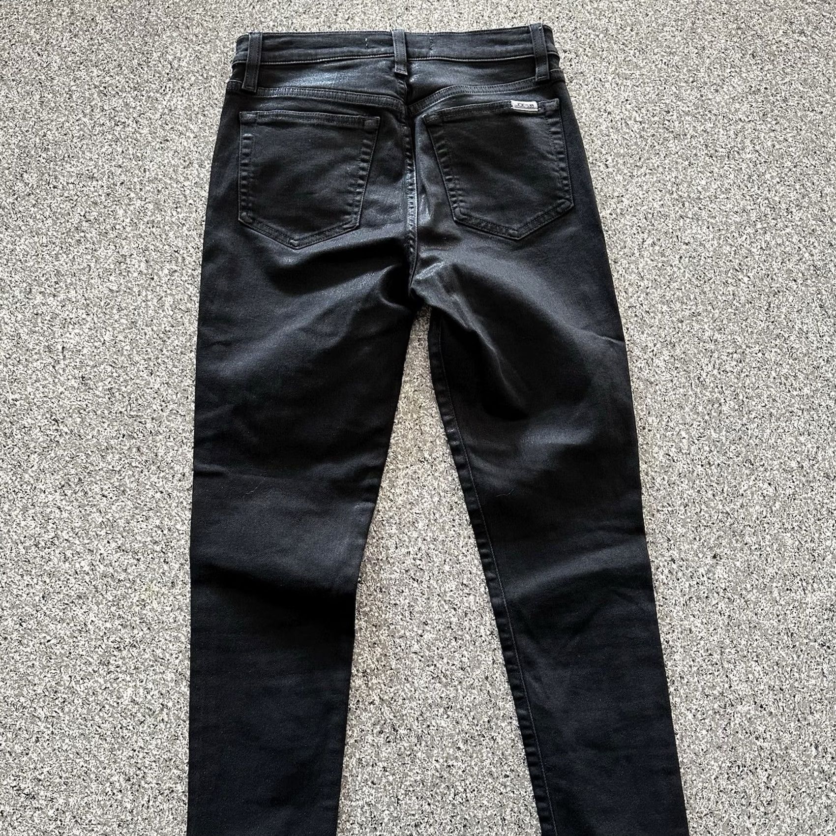 Vintage Joe's Jeans The Charlie High Rise Skinny Denim 27x27 Black 4 XS? Size 27" / US 4 / IT 40 - 5 Thumbnail