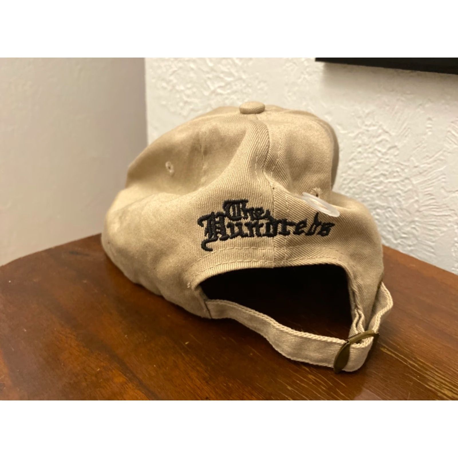The Hundreds The Hundreds Hat Tan Rose Adjustable Strap Back Dad Hat One Size Mens Baseball Cap Canvas Classic Size ONE SIZE - 3 Thumbnail