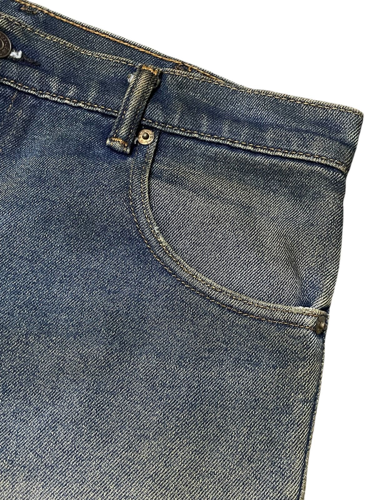 Hysteric Glamour × Levi's × Vintage Vintage Levis 517 Bootcut Dirty Muddy Flare Jeans Size US 32 / EU 48 - 8 Thumbnail