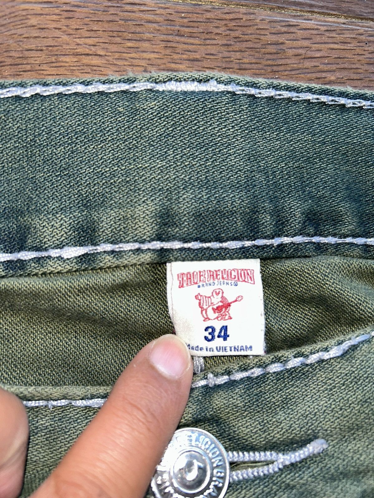 True Religion Vintage True Religion Denim Size US 34 / EU 50 - 5 Thumbnail