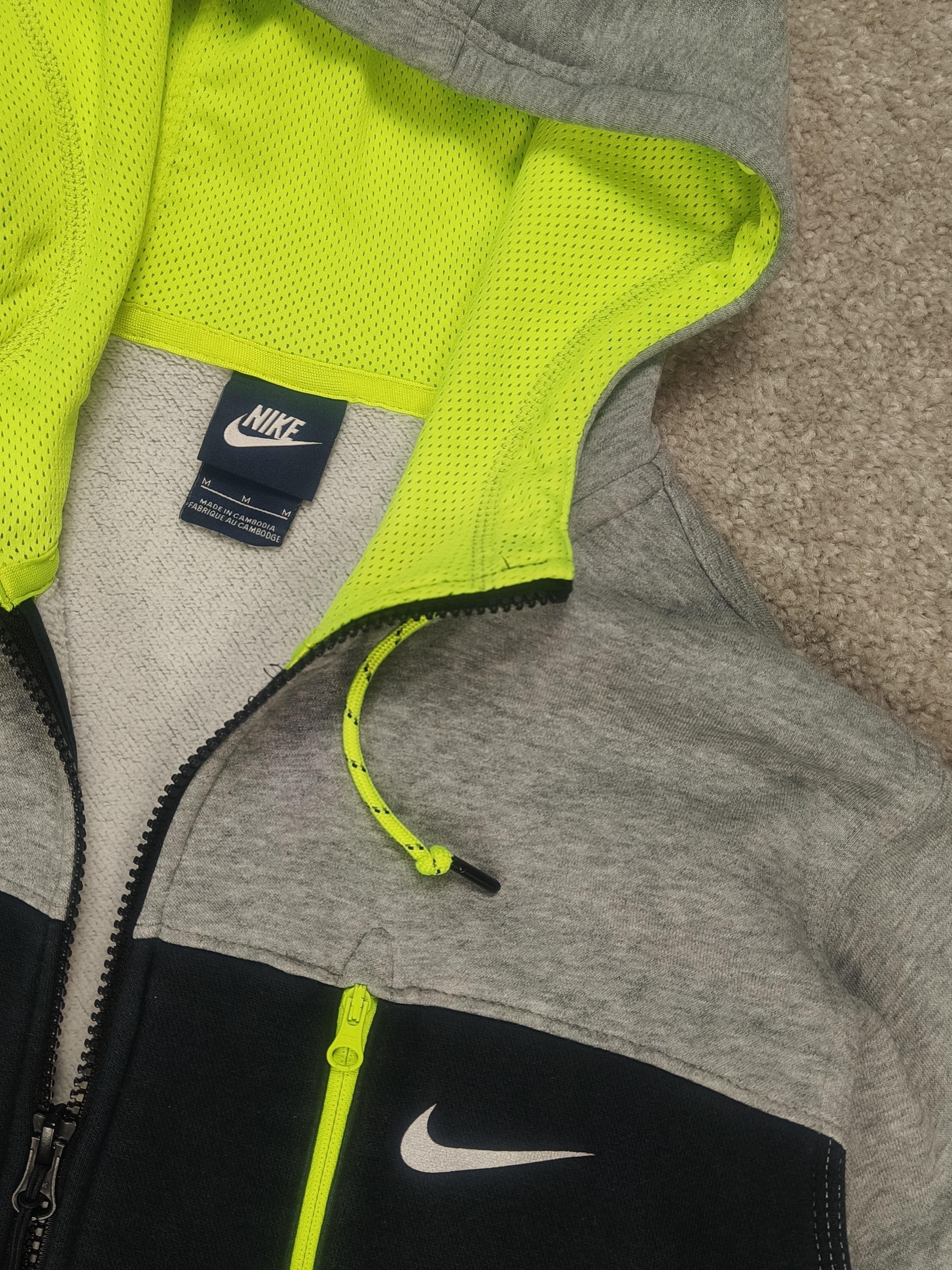 Nike Nike Therma-FIT Full Zip Hoodie Colorblock Training Jacket Size US M / EU 48-50 / 2 - 2 Thumbnail