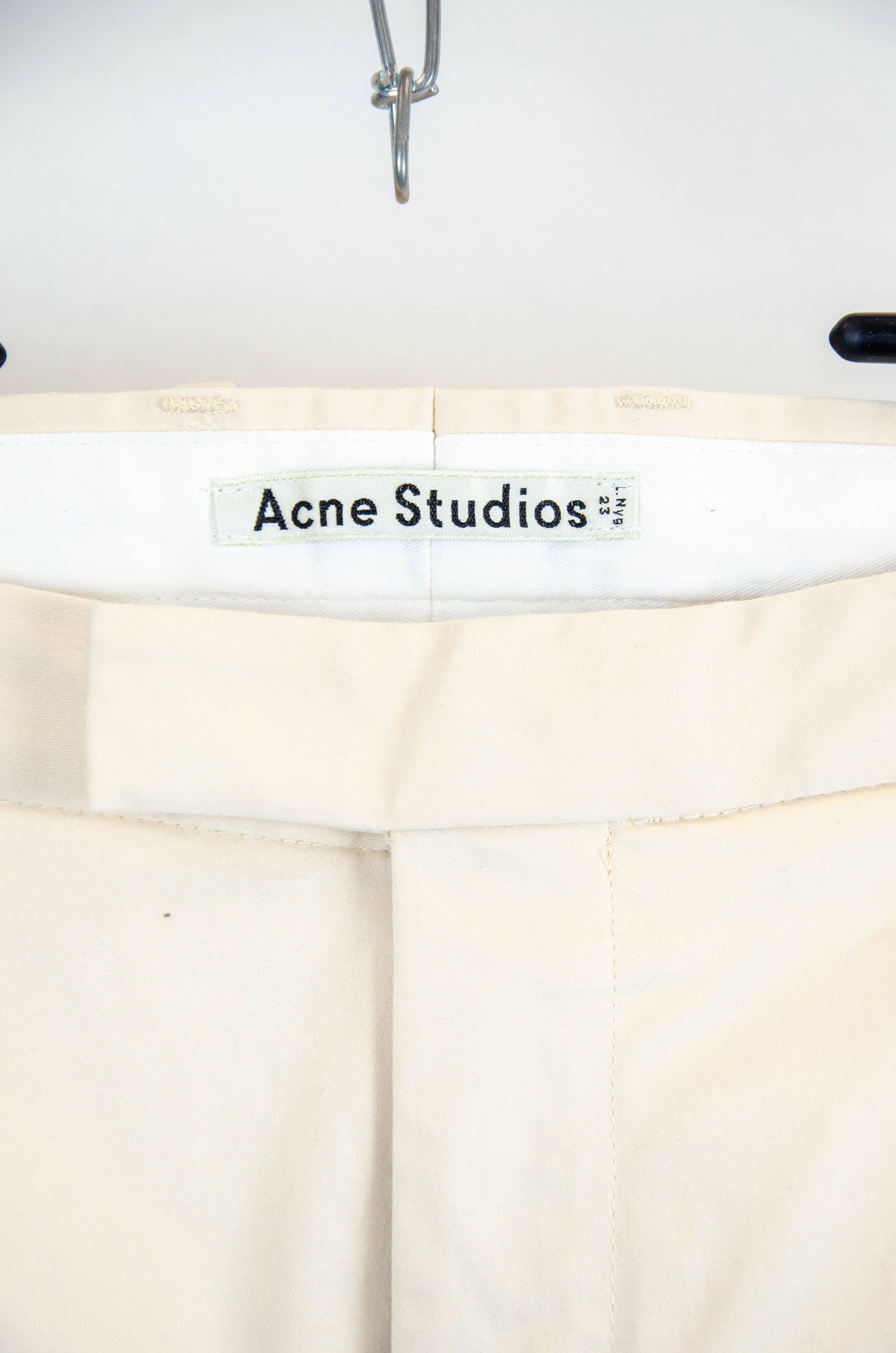 Acne Studios Acne Studios Max Satin Trousers – Size 48 Size US 32 / EU 48 - 4 Thumbnail