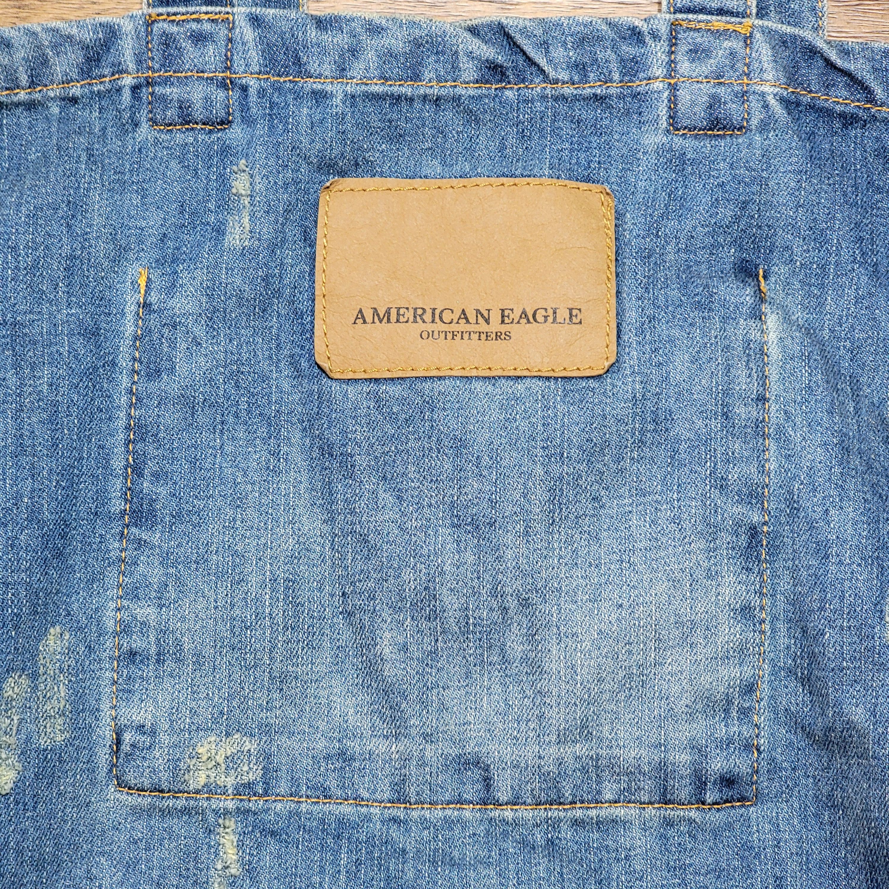 American Eagle Outfitters American Eagle Outfitters Denim Tote Bag - NWT Size ONE SIZE - 3 Thumbnail