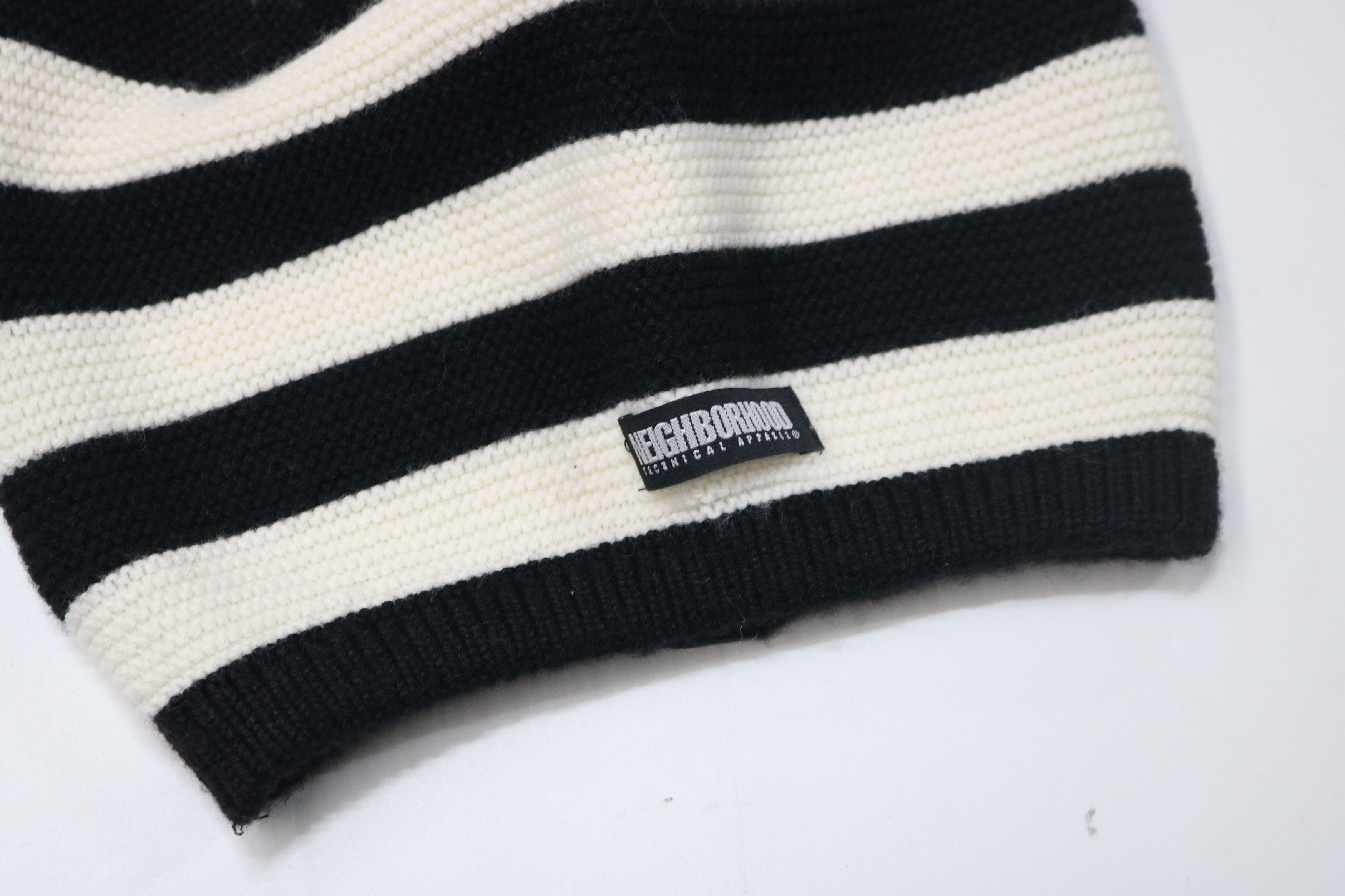 Neighborhood NEIGHBORHOOD Striped Balloon Beanie Size ONE SIZE - 3 Thumbnail