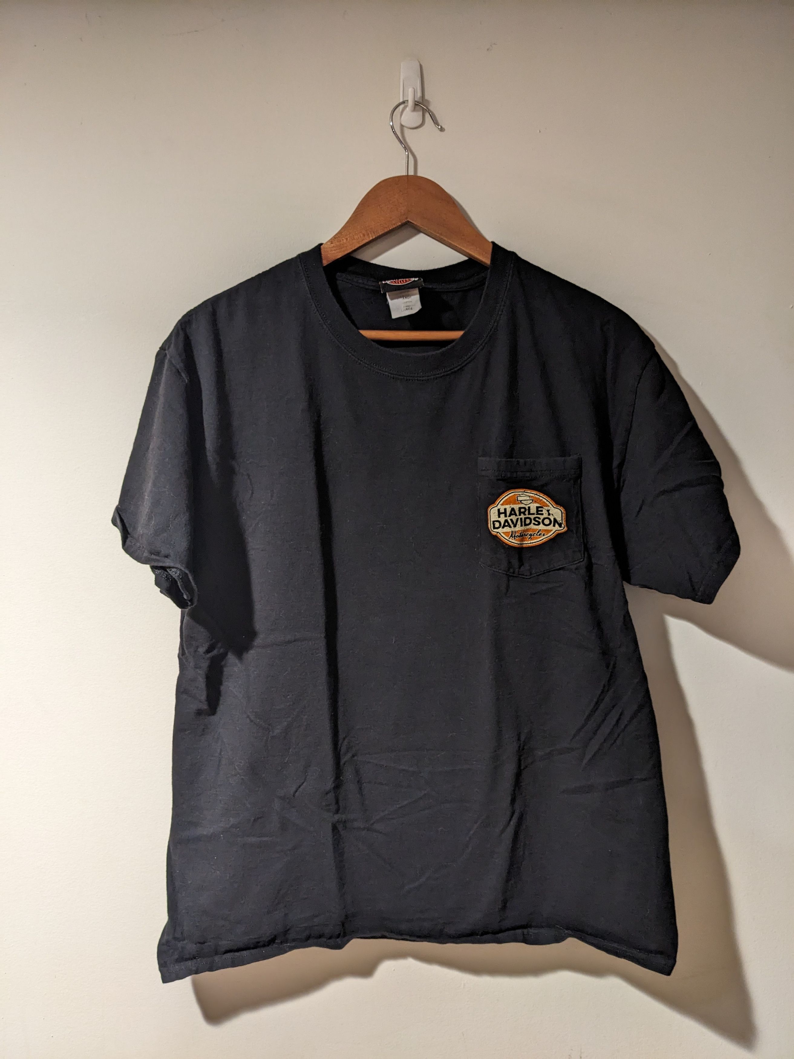 Harley Davidson × Vintage Harley Davidson Motorcycle Scranton Rommel Large T-Shirt Size US L / EU 52-54 / 3 - 4 Thumbnail