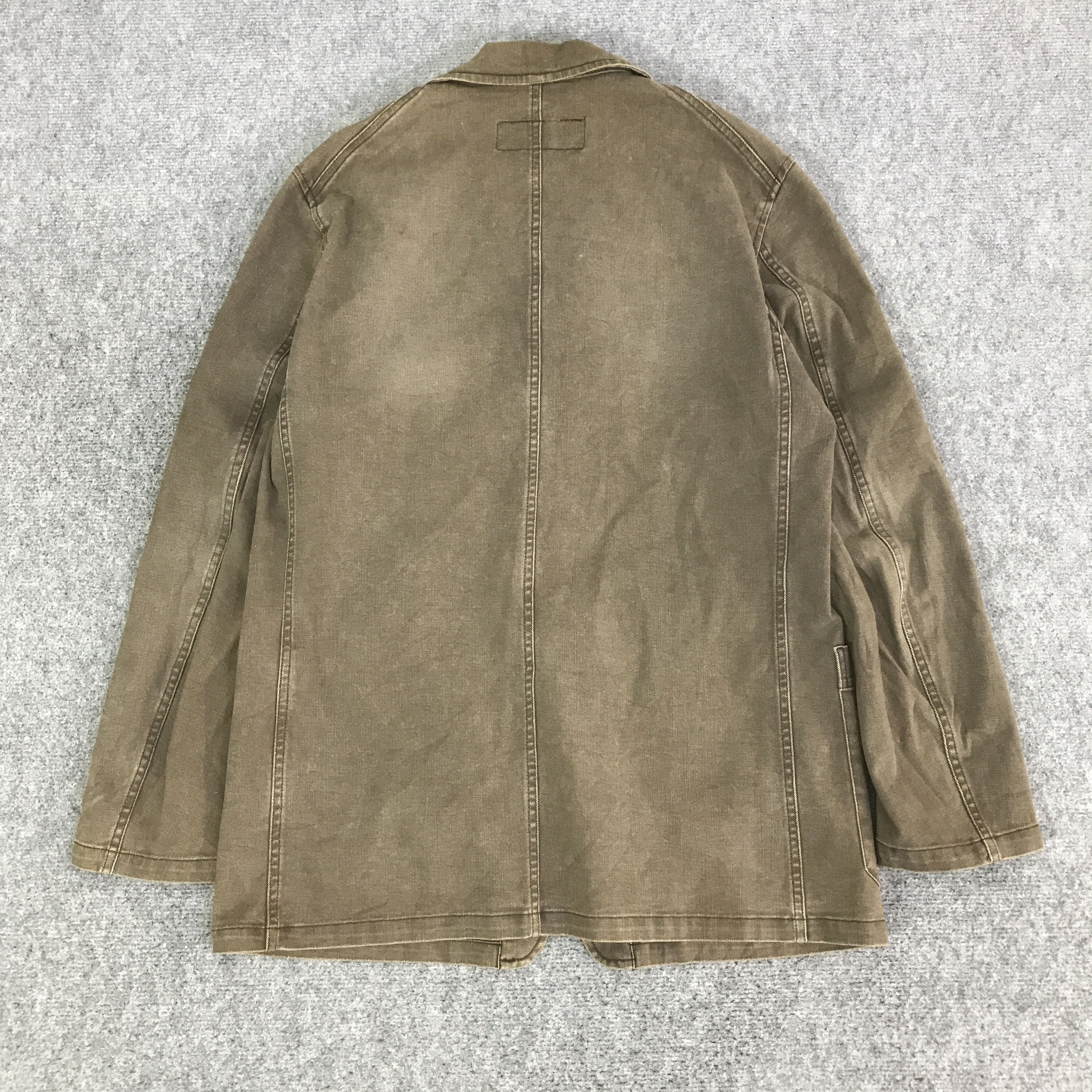 BIGI MEN'S BIGI COTTON JACKET K119B14 Size US L / EU 52-54 / 3 - 3 Thumbnail