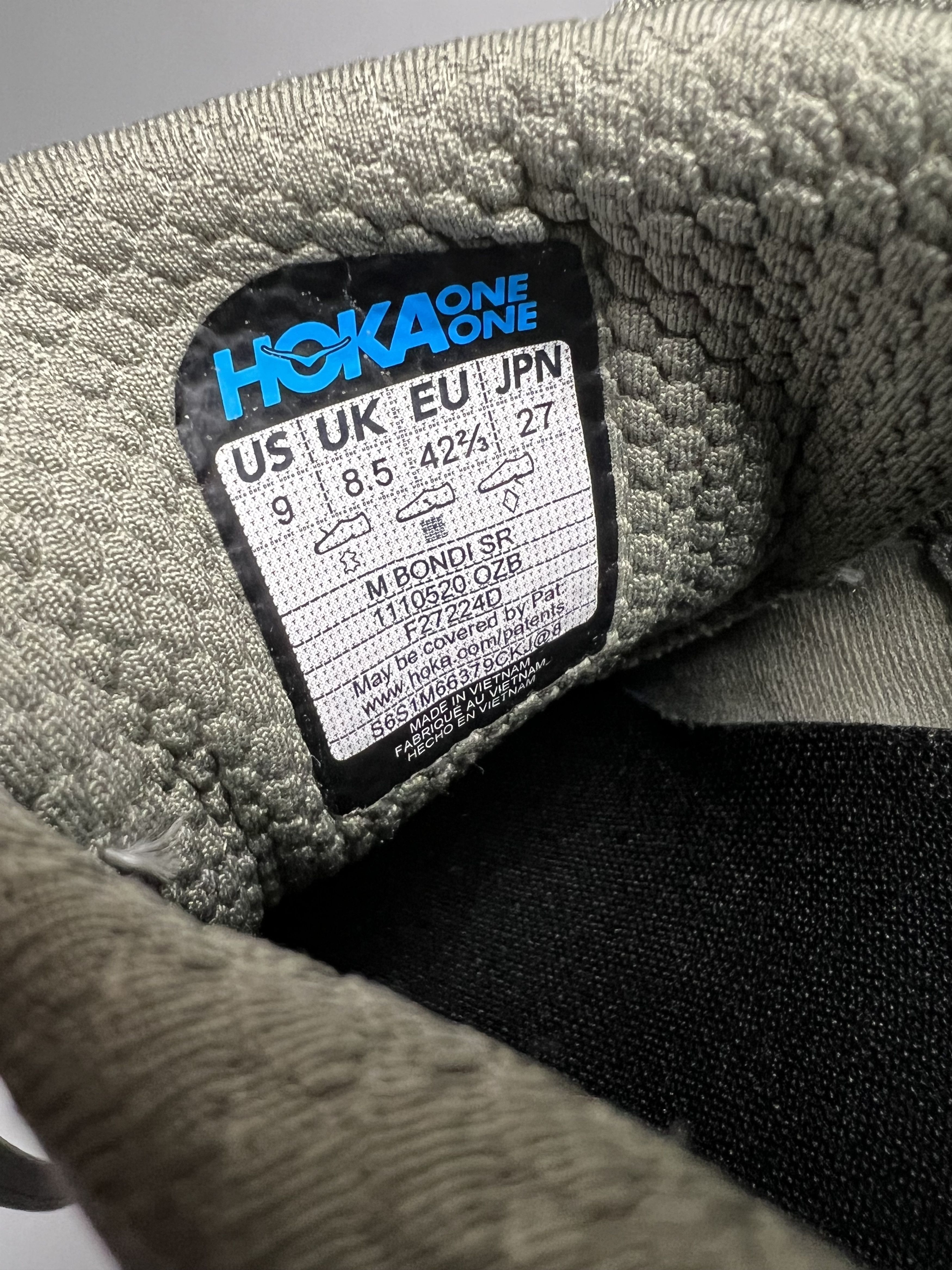 Hoka Hoka One One Bondi SR Running Shoes Slip Resistant Size US 9 / EU 42 - 11 Thumbnail