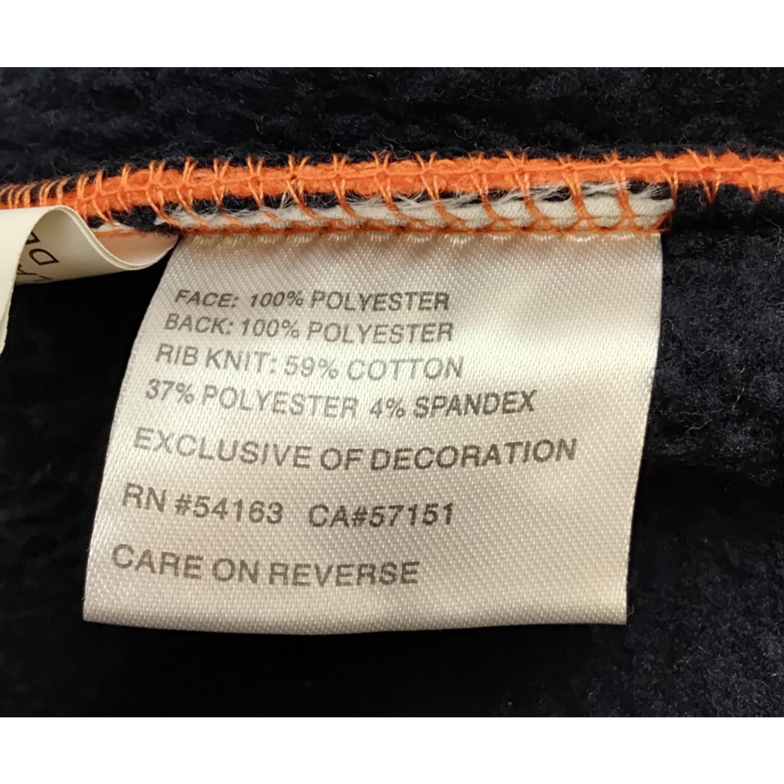 NFL NFL Denver Broncos Hoodie Men's Small Orange Full Zip Size US S / EU 44-46 / 1 - 8 Thumbnail