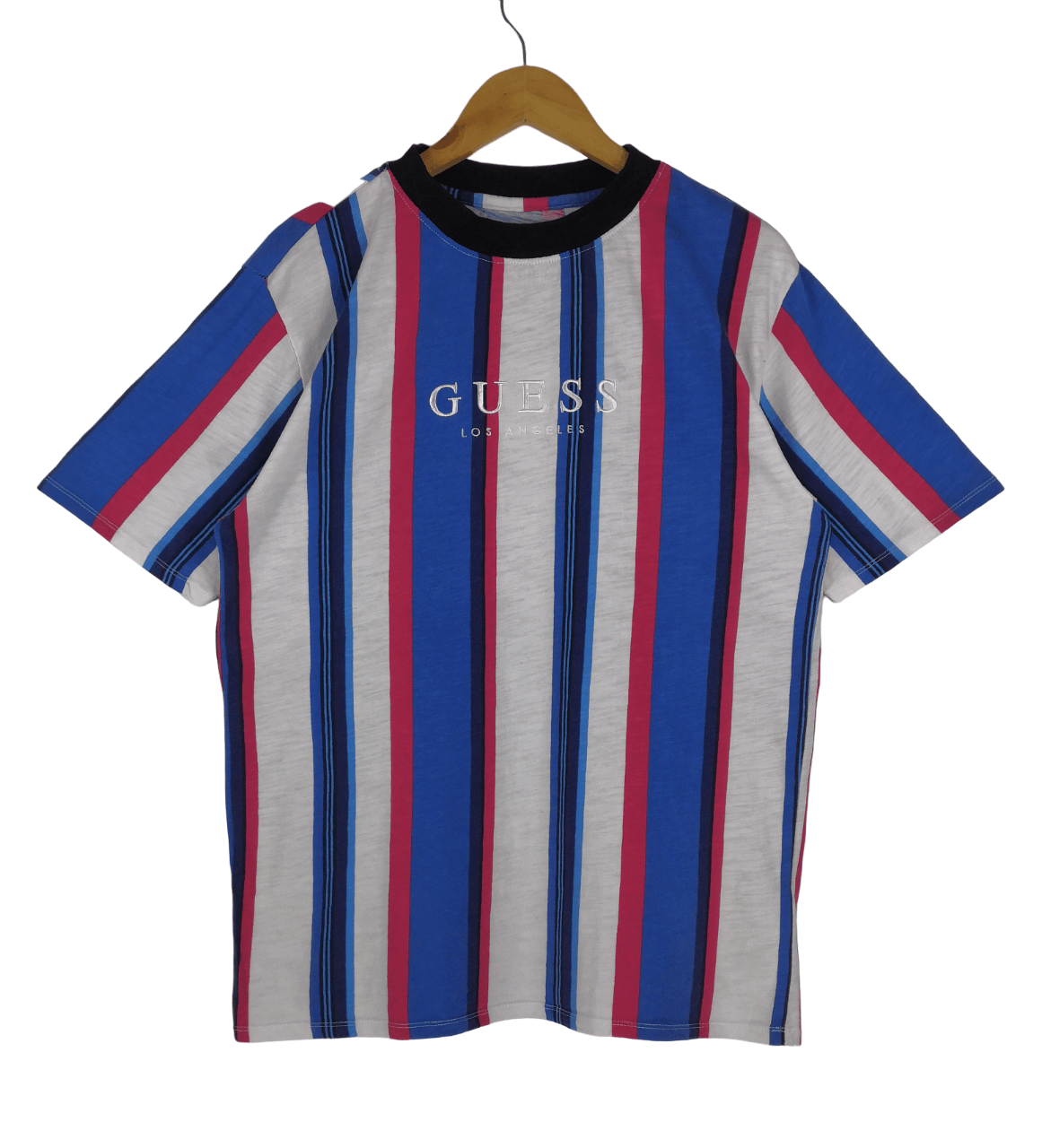 Guess Guess T-Shirt Big Logo Embroidery Stripe Guess Tee Size US L / EU 52-54 / 3 - 1 Thumbnail