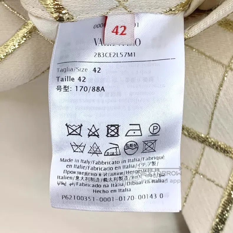 Valentino Valentino Buff rhombus jacket coat Size XS / US 0-2 / IT 36-38 - 6 Thumbnail