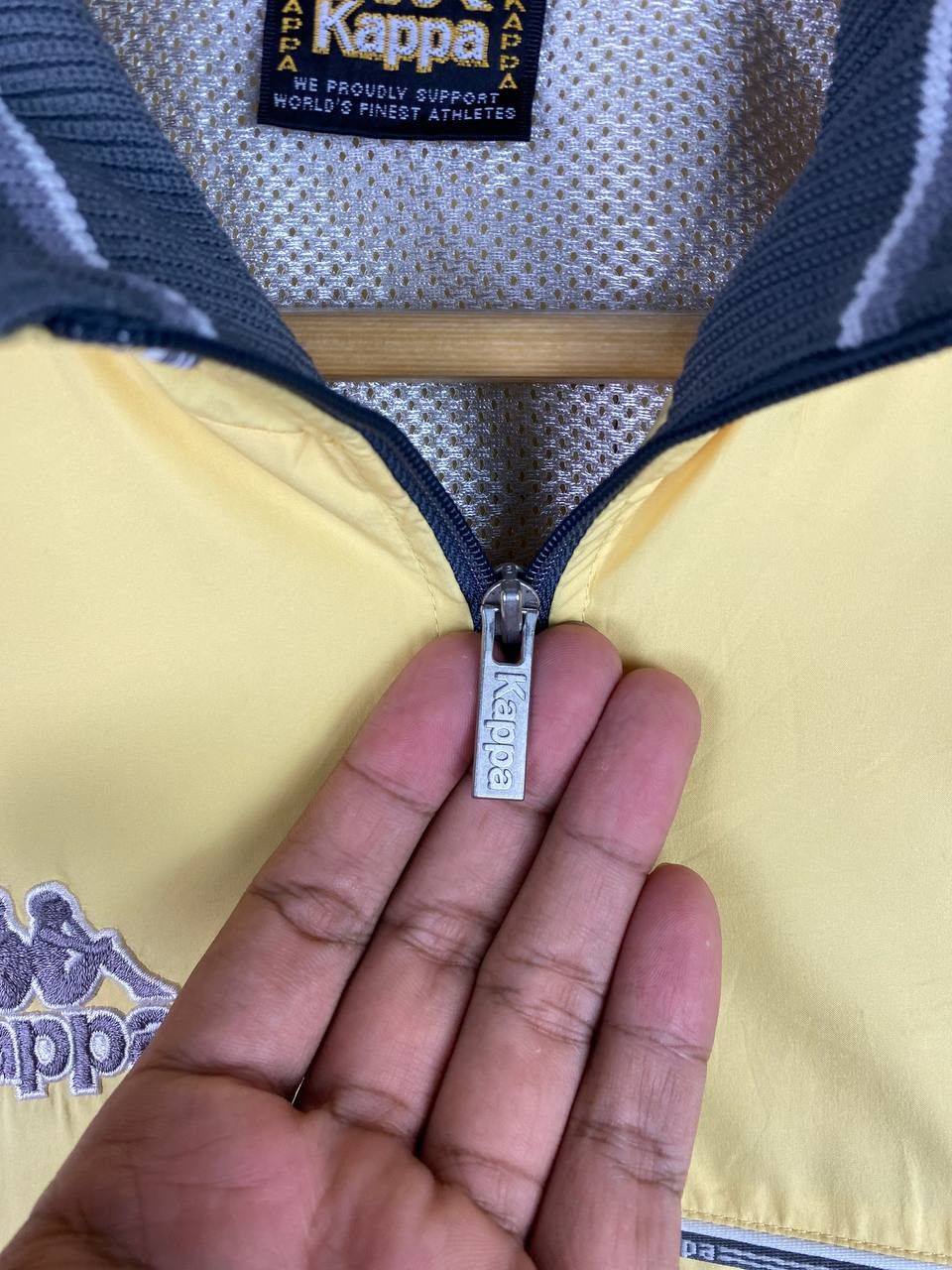 Kappa Vintage kappa nylon vest nice design Size US S / EU 44-46 / 1 - 5 Thumbnail
