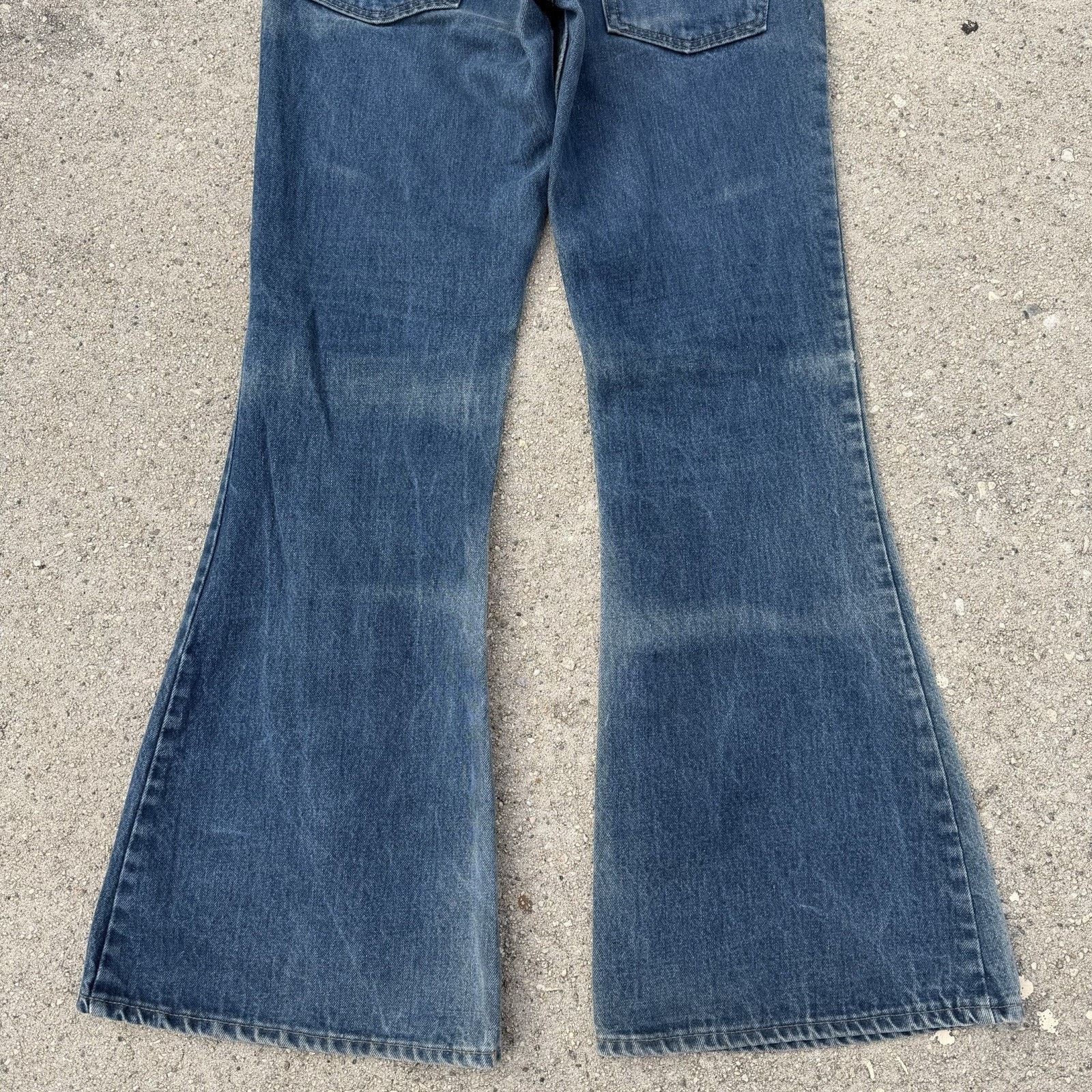 Levi's × Vintage Vintage Levi’s 684 Orange Tab Flare Bell Bottom Jeans 32x34 Size US 32 / EU 48 - 6 Thumbnail
