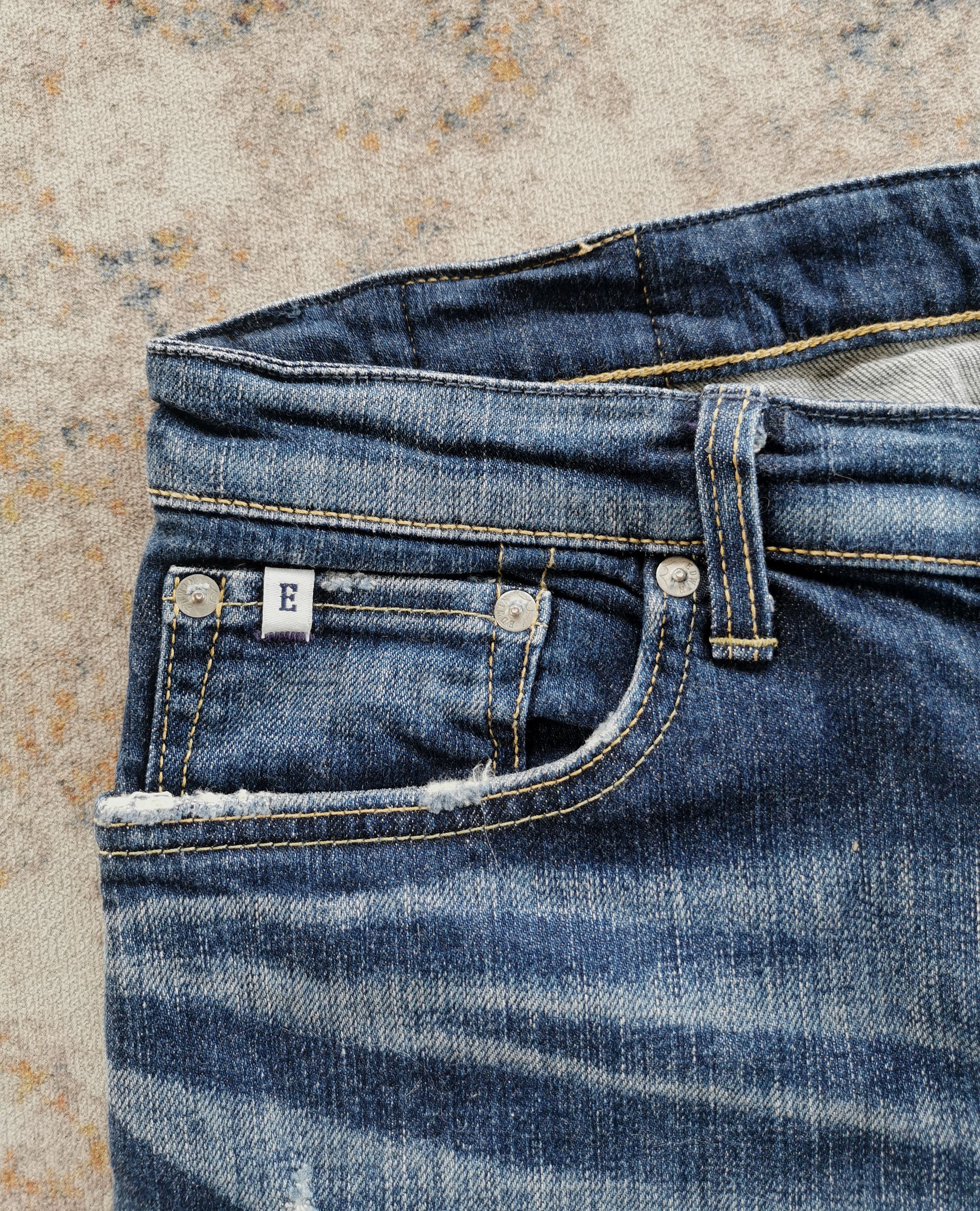 Edwin Avantgarde Edwin Distressed Slim Jeans Size US 32 / EU 48 - 9 Thumbnail