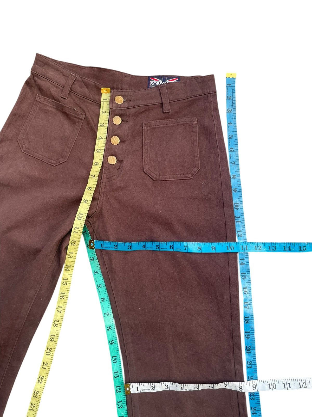 Vintage Vintage 70’s Bobson Flare Denim Size 28" / US 6 / IT 42 - 10 Thumbnail