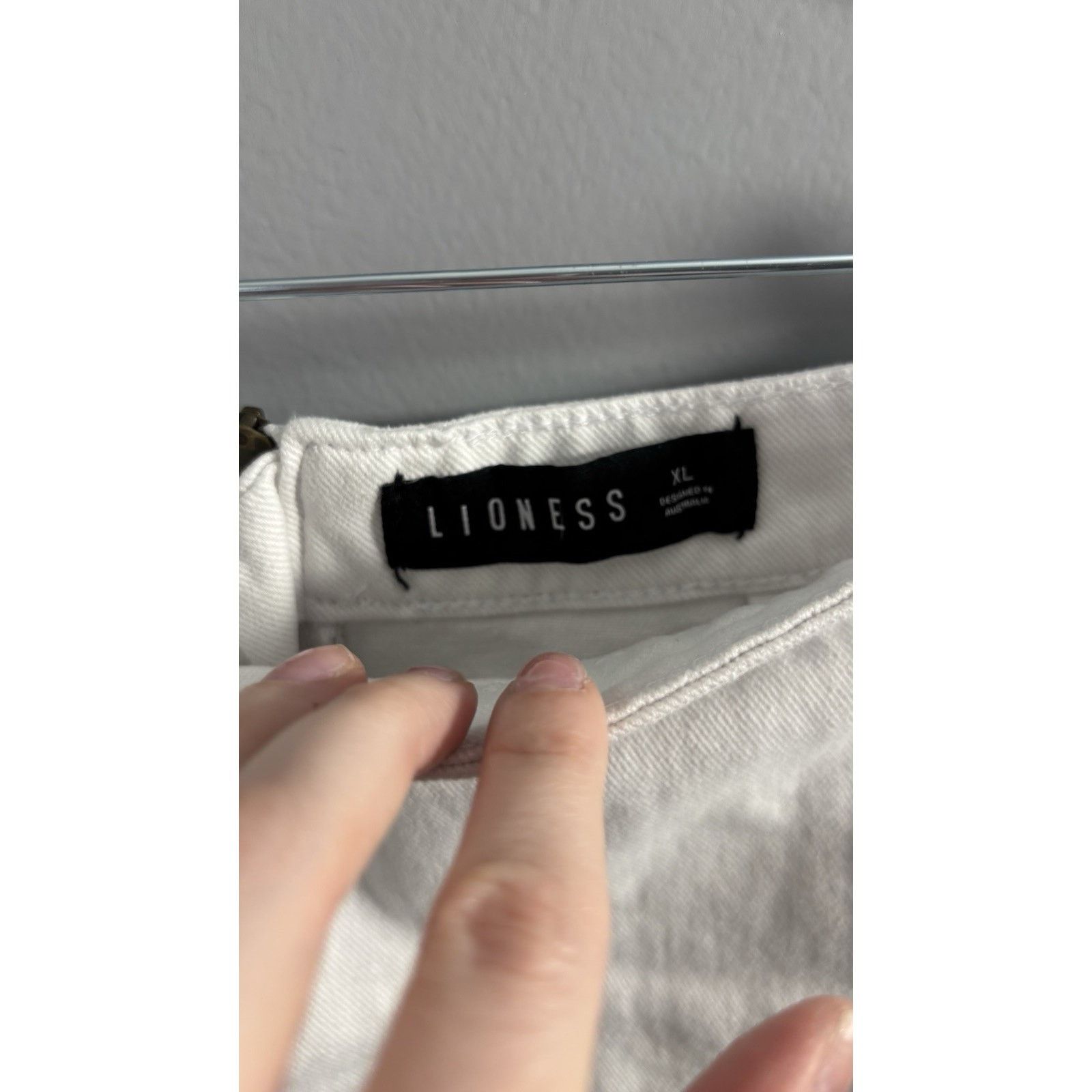 Lioness Lioness White Mini Skirt XL Size 36" / US 14 / IT 50 - 3 Thumbnail