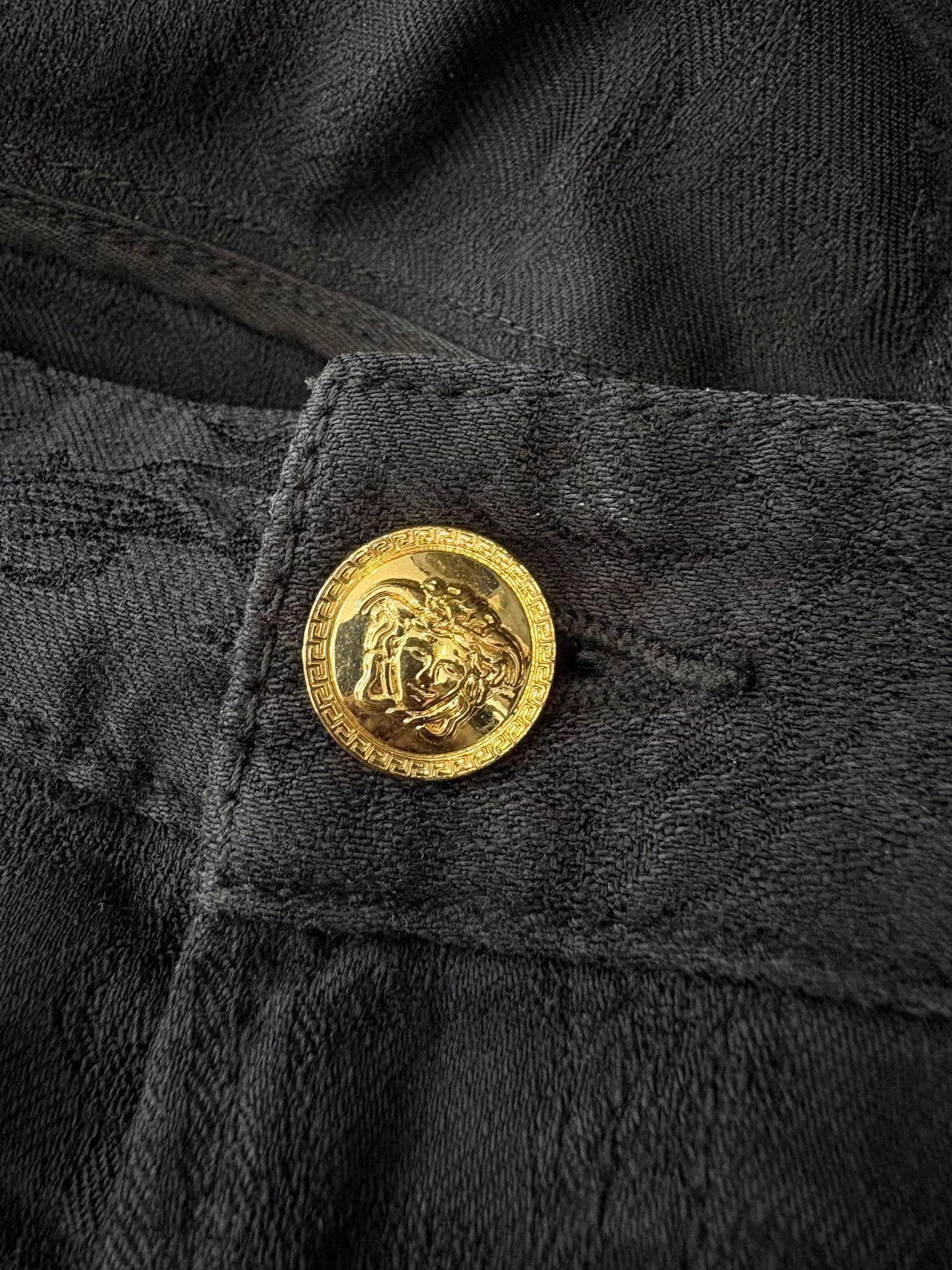Versace VERSACE Jacquard Denim Jeans Size US 34 / EU 50 - 3 Thumbnail