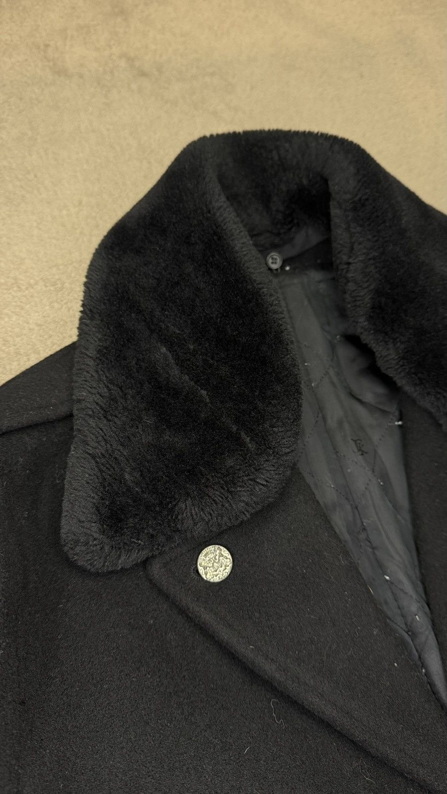 Hysteric Glamour 00s Napoleon Japan Balmain PPFM Style The Kooples Wool Coat Size US M / EU 48-50 / 2 - 4 Thumbnail