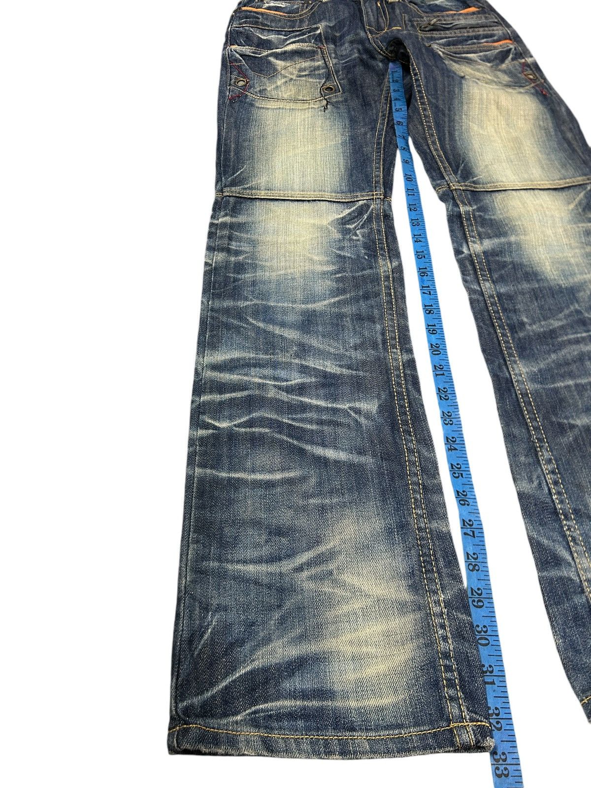 G-Star × Vintage Vintage Gstar Raw Crazy Fade Rusty y2k Jeans Size US 27 - 21 Thumbnail