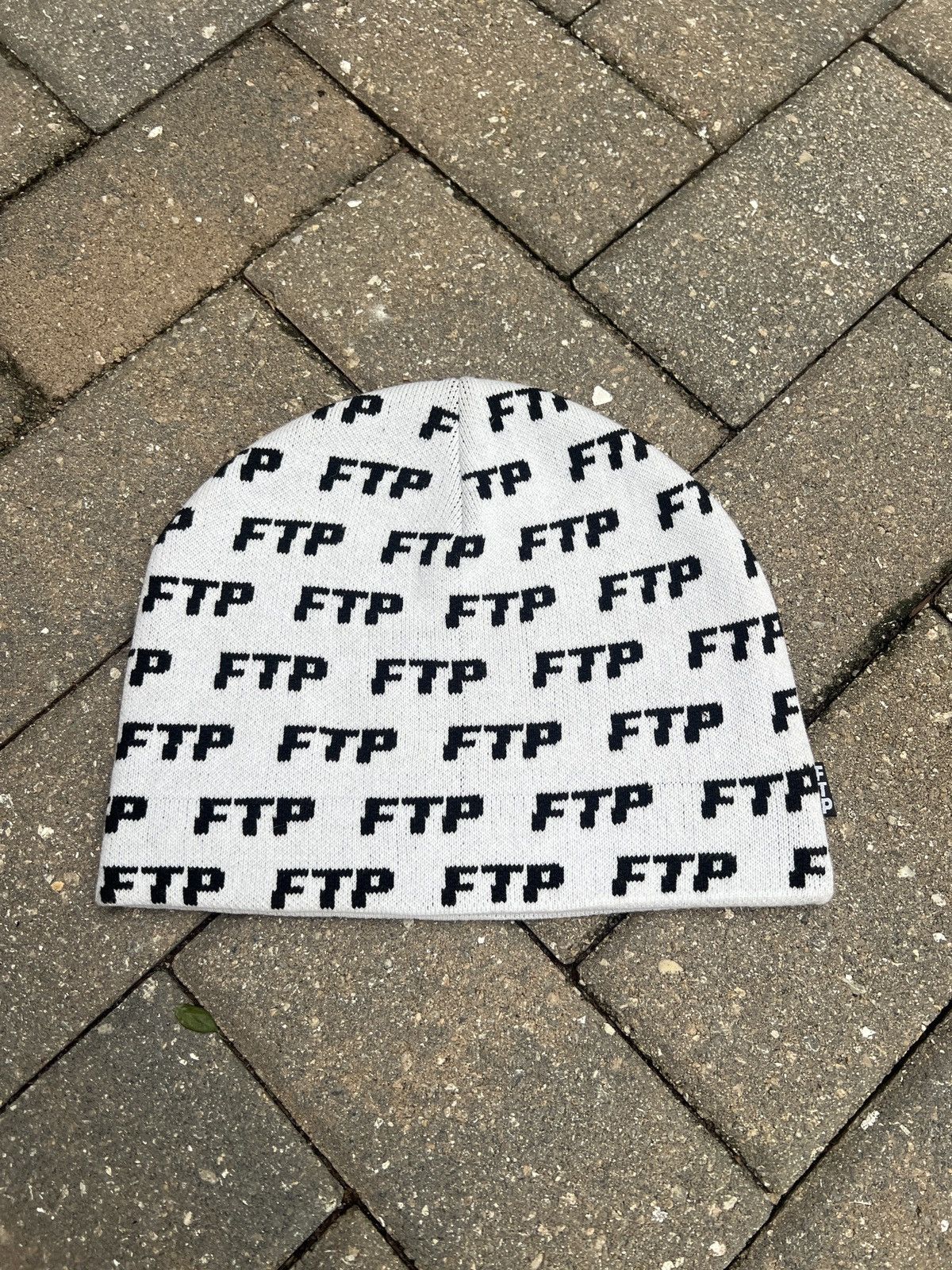 Ftp White Beanie | Grailed