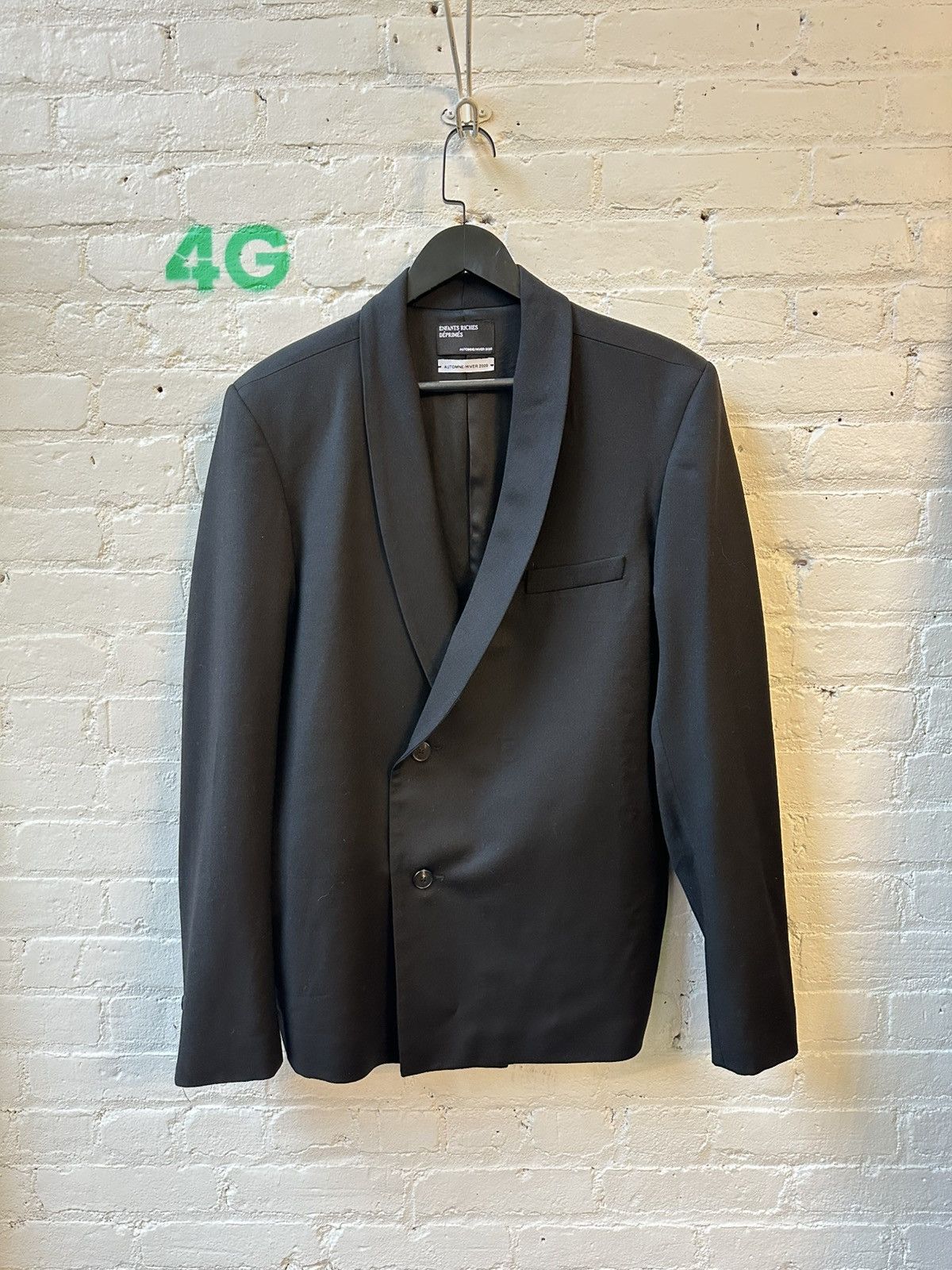 Enfants Riches Deprimes ENFANT RICHES DEPRIMES RUNWAY BLAZER Size 50S - 4 Thumbnail