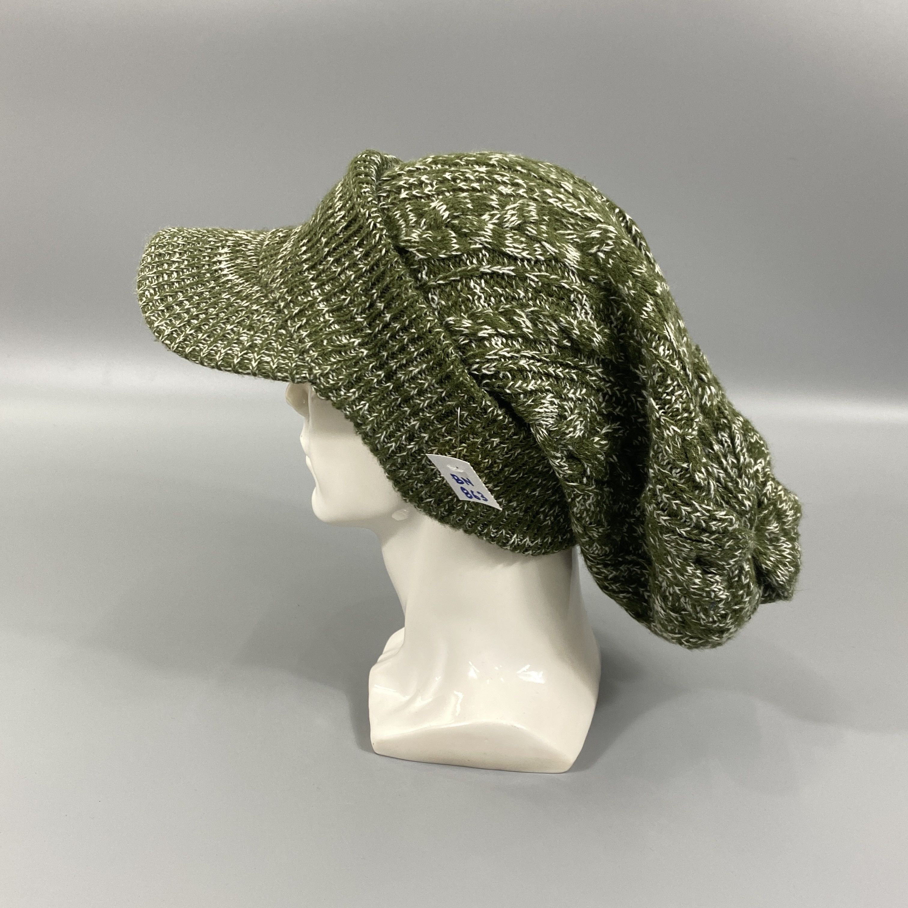 Japanese Brand Knitted Slouchy Beanie Cap Hats -BN863 Size ONE SIZE - 1 Thumbnail