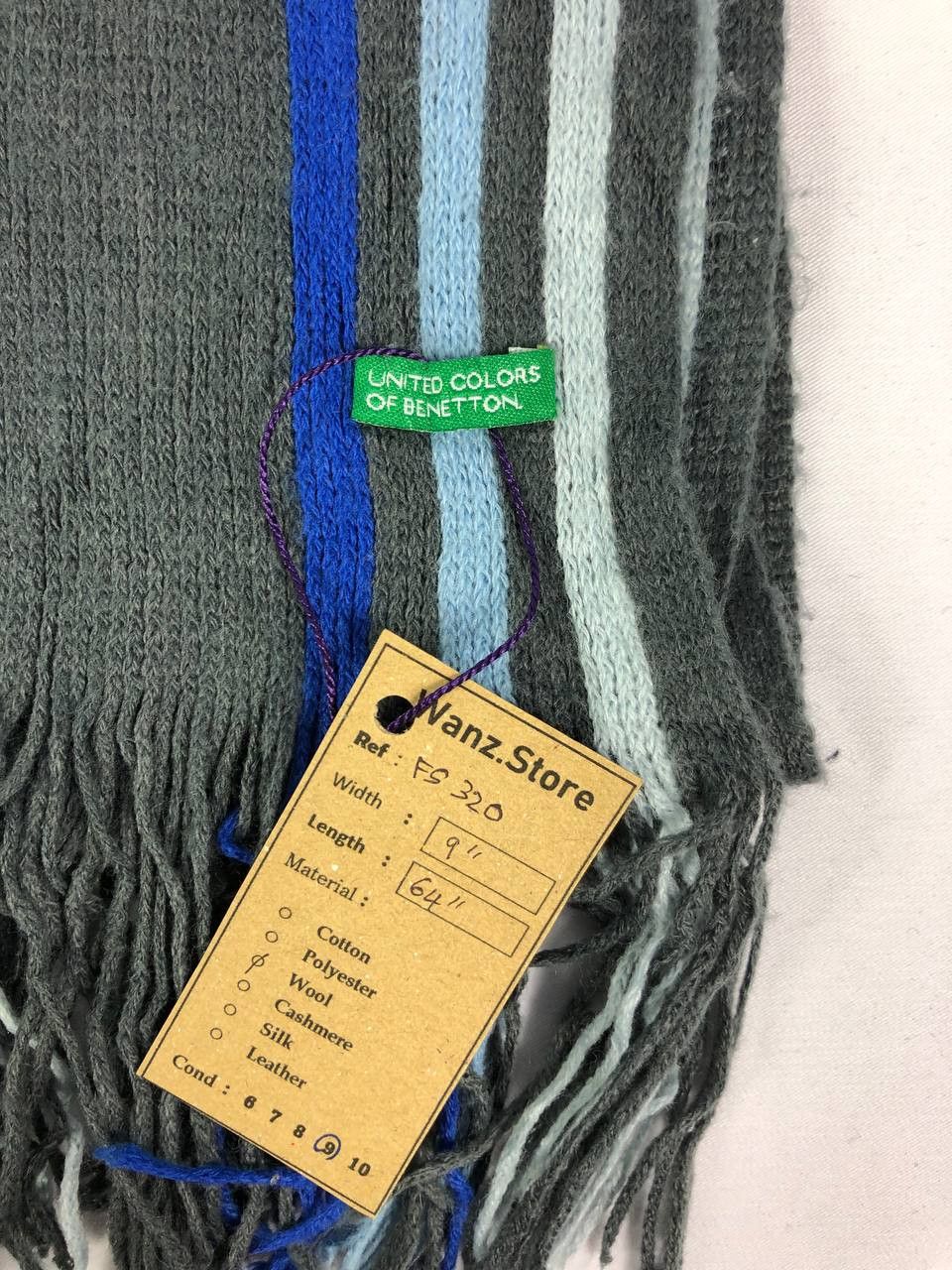 United Colors Of Benetton United Colors Of Benetton Scarf / Muffler / Neckwear FS320 Size ONE SIZE - 4 Thumbnail
