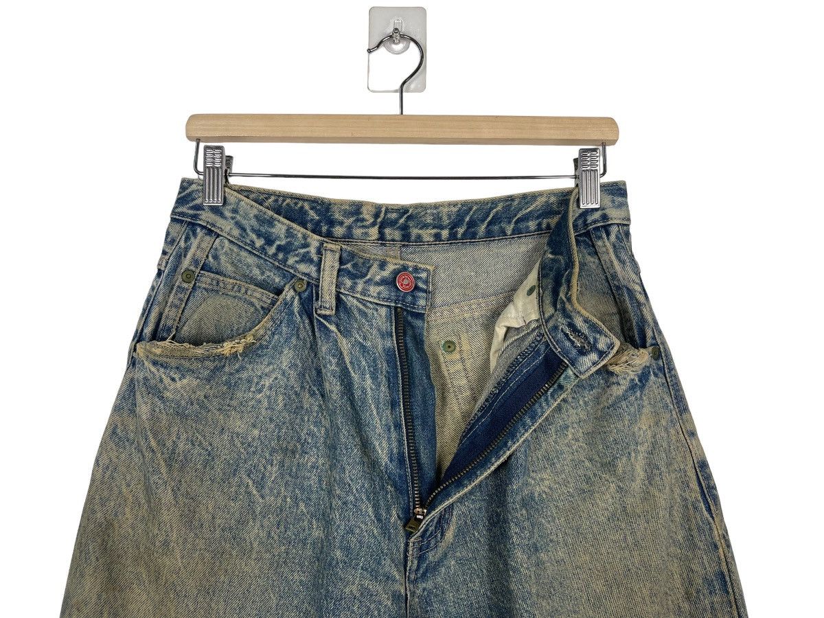 If Six Was Nine 21 City Boys Collection Flare Acid Wash Rusty Jeans Size US 30 / EU 46 - 8 Thumbnail