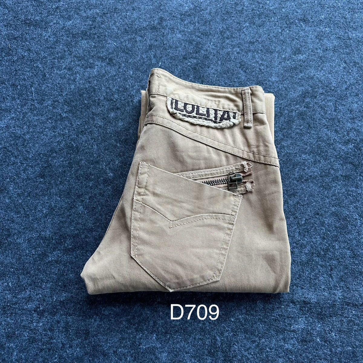 If Six Was Nine Rare Vintage Lolita Brown Colour Denim D709 Size US 30 / EU 46 - 18 Thumbnail
